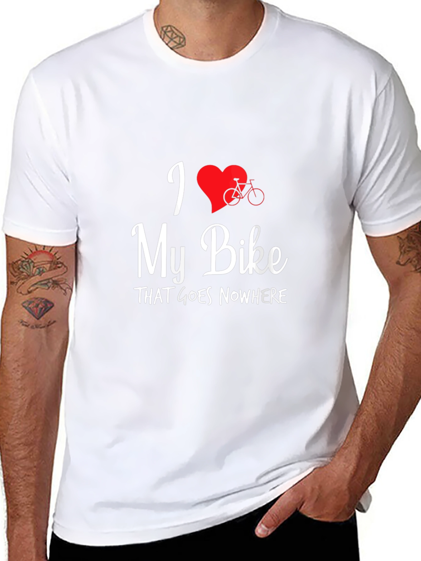 I Love My Bike That Goes Nowhere T-Shirt