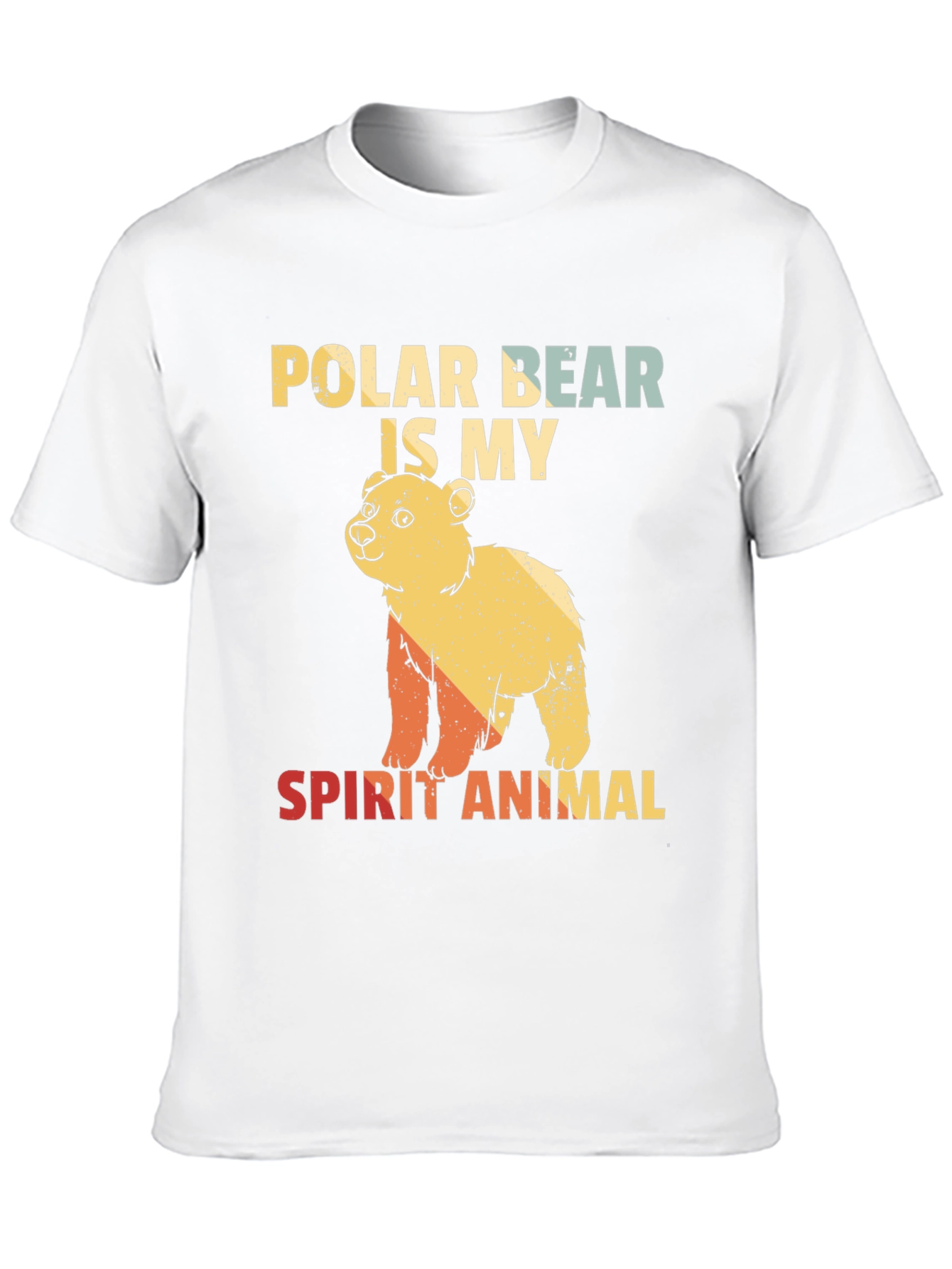 Polar Bear Spirit Animal Graphic Tee