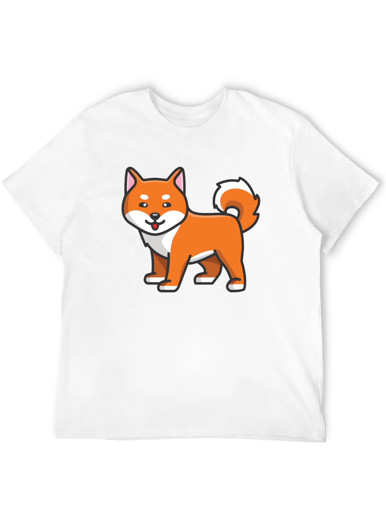 Cute Shiba Inu Dog Graphic T-Shirt