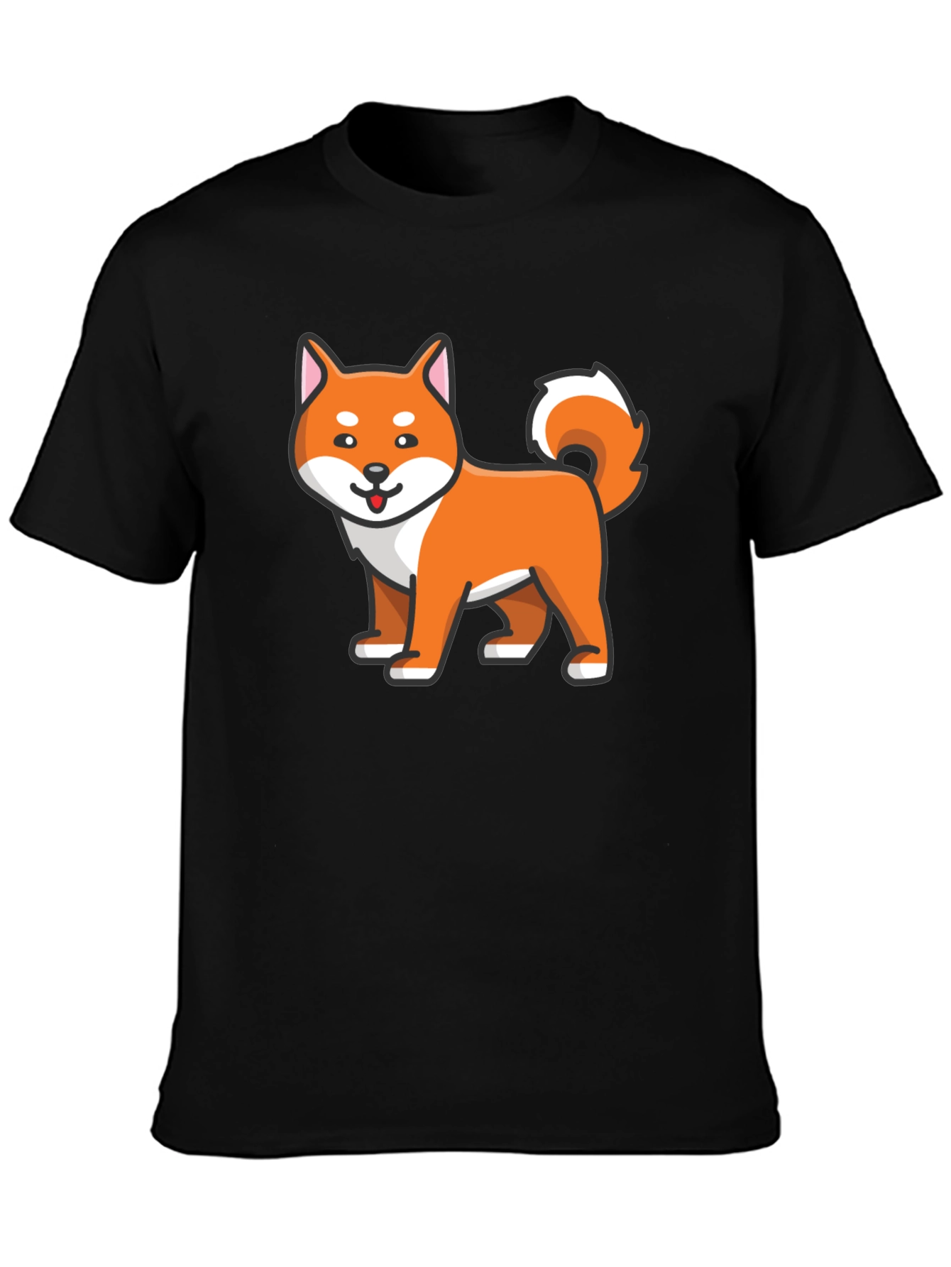 Cute Shiba Inu Dog Graphic T-Shirt