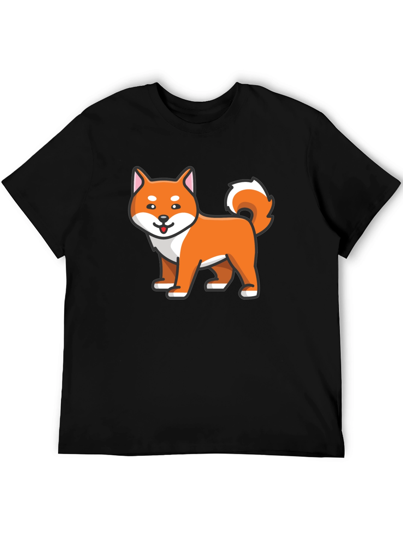 Cute Shiba Inu Dog Graphic T-Shirt