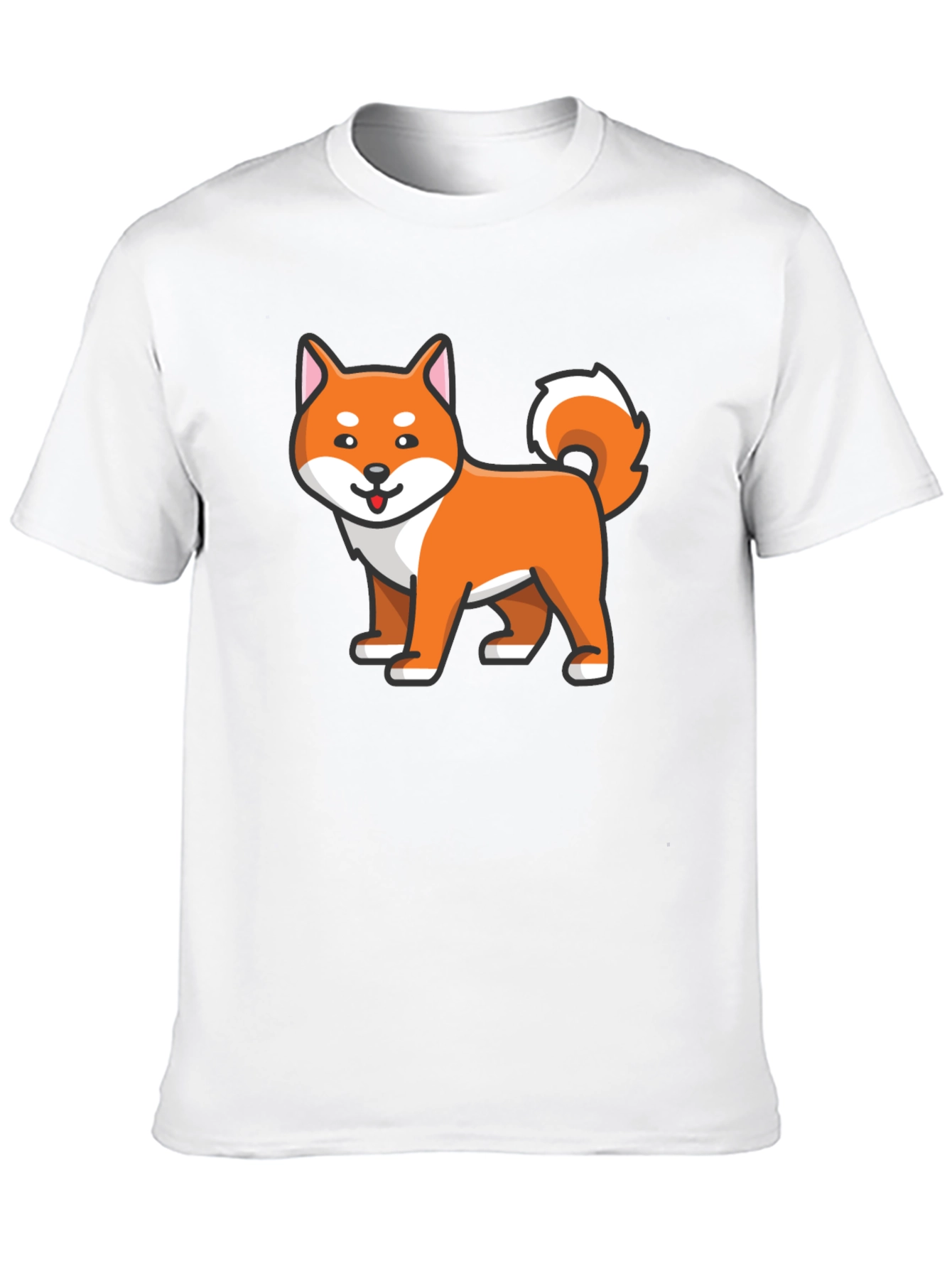 Cute Shiba Inu Dog Graphic T-Shirt