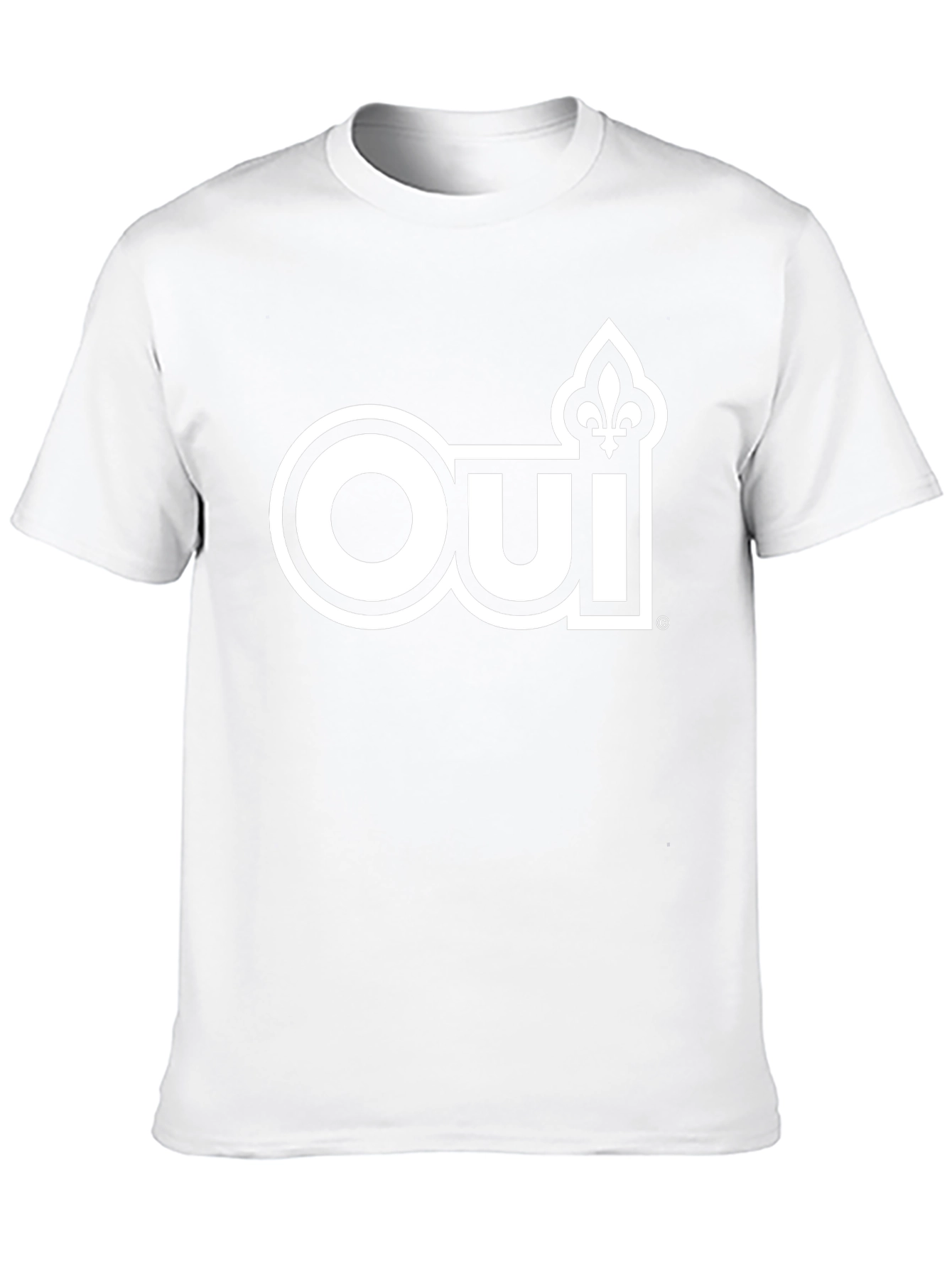 Oui Fleur-de-Lis Graphic Tee - Black