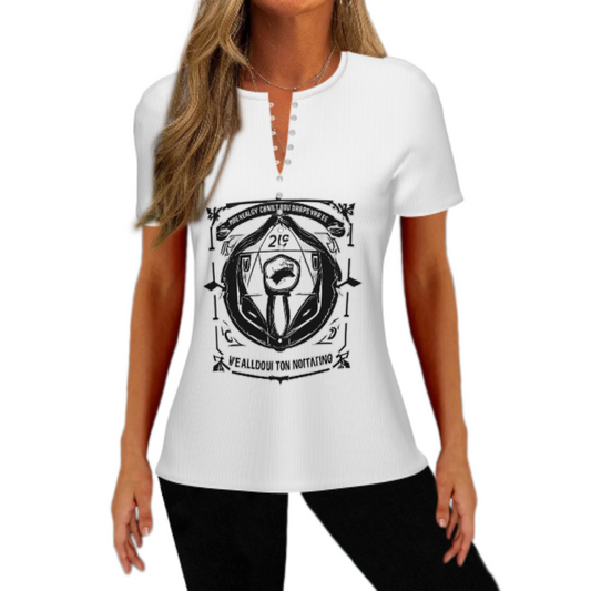 We All Roll for Initiative Graphic T-Shirt | Fantasy RPG Dice Gamer Tee(z1104)