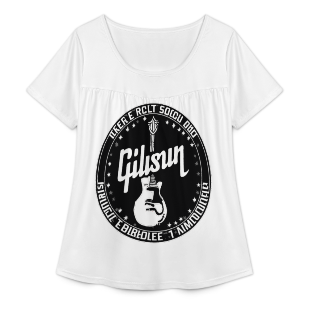 Vintage Guitar Circle Graphic Shirt – Classic Rock Musician Tee(z1138)
