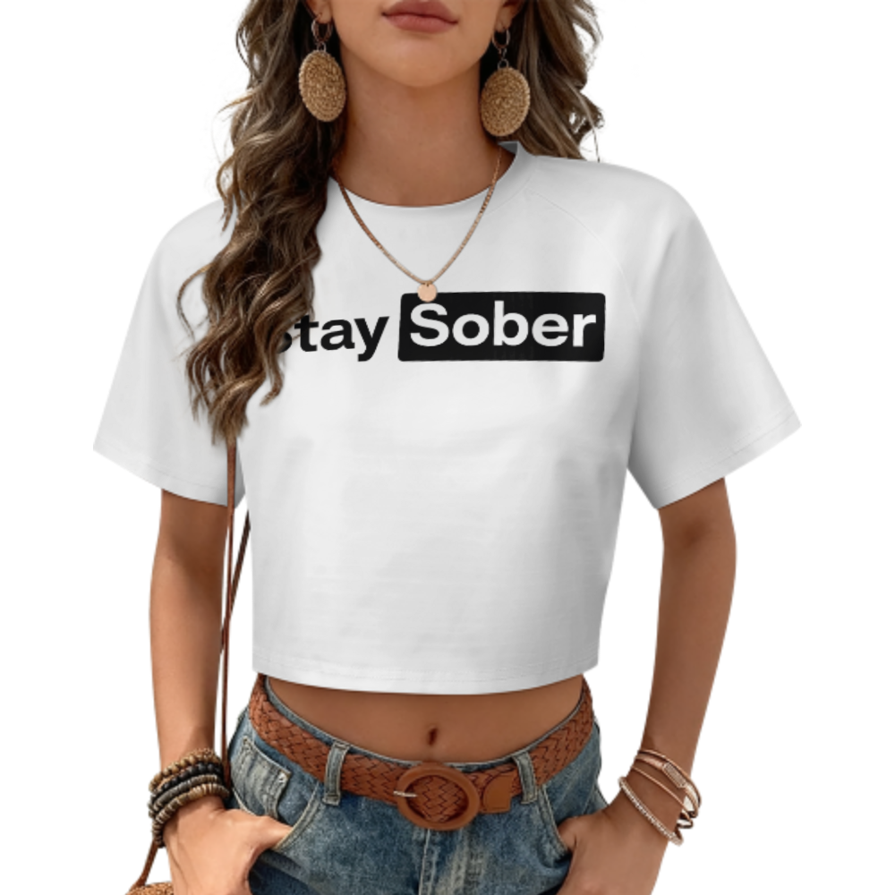Stay Sober Shirt – Clean Living Recovery Motivation Graphic Tee(z1130)