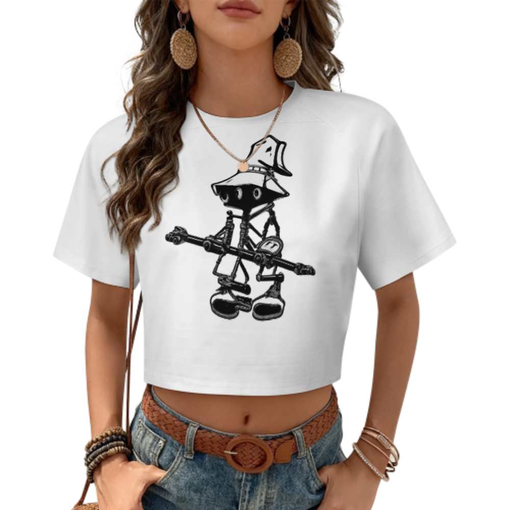 Cute Black Mage Wizard Shirt – Retro Fantasy RPG Graphic Tee(z1127)