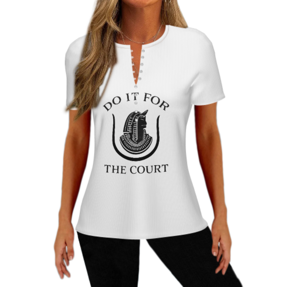Do It For The Court Graphic T-Shirt – Egyptian Queen Basketball Inspired Tee(z1102)