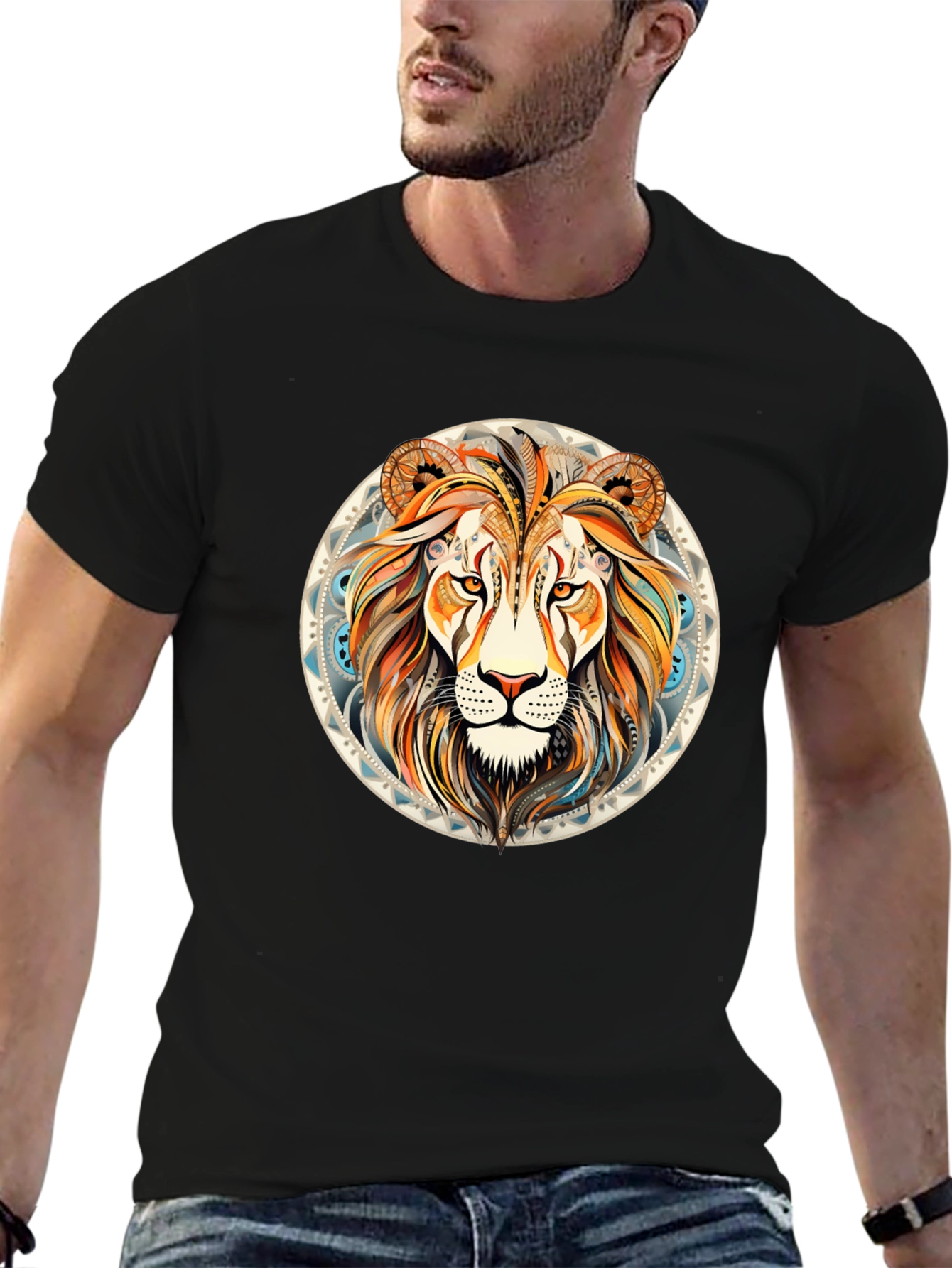 Lion Graphic Tee - Bold Style