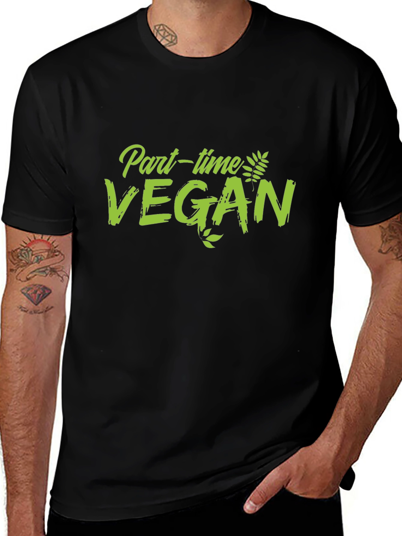 Part-Time Vegan Graphic Tee
