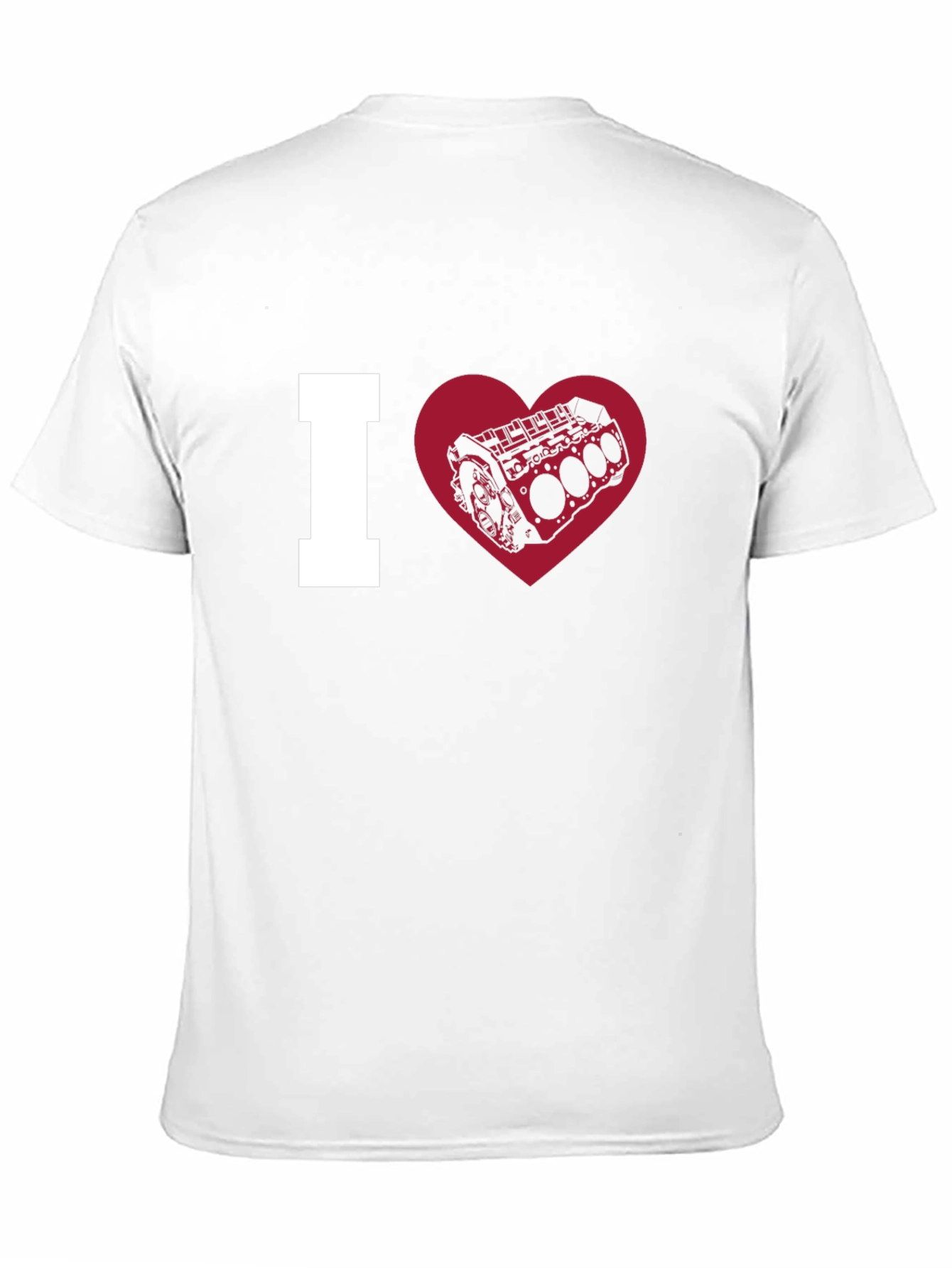 I Heart Engine T-Shirt - Black