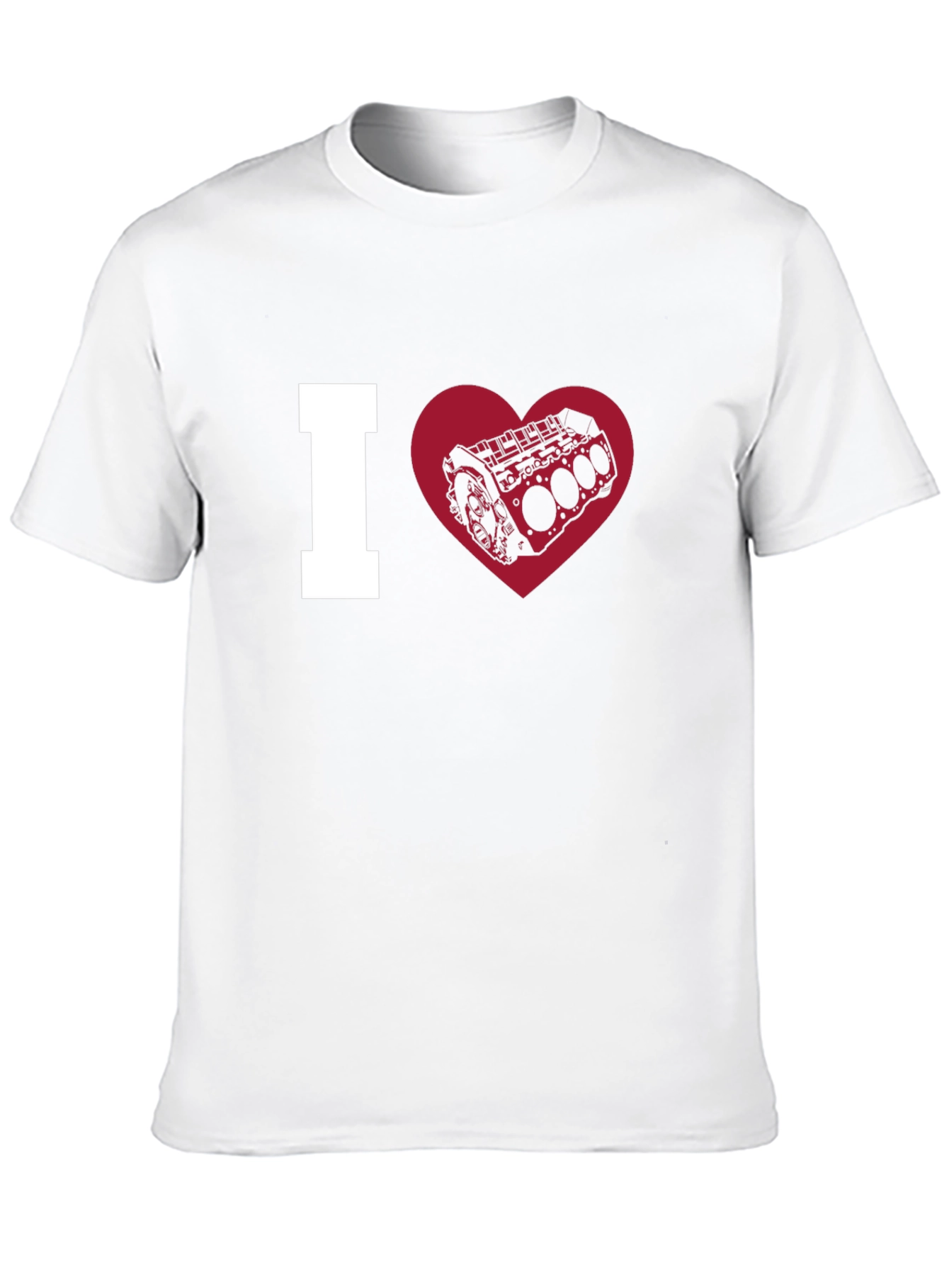 I Heart Engine T-Shirt - Black