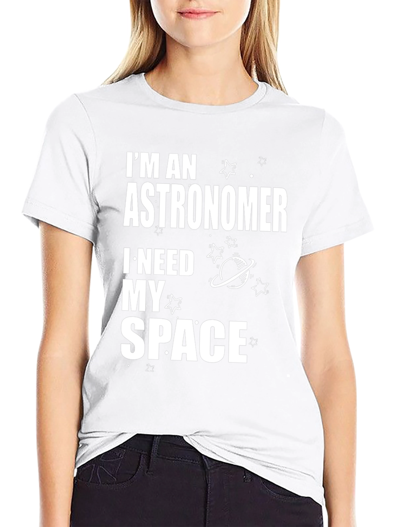 Astronomer Space Graphic T-Shirt