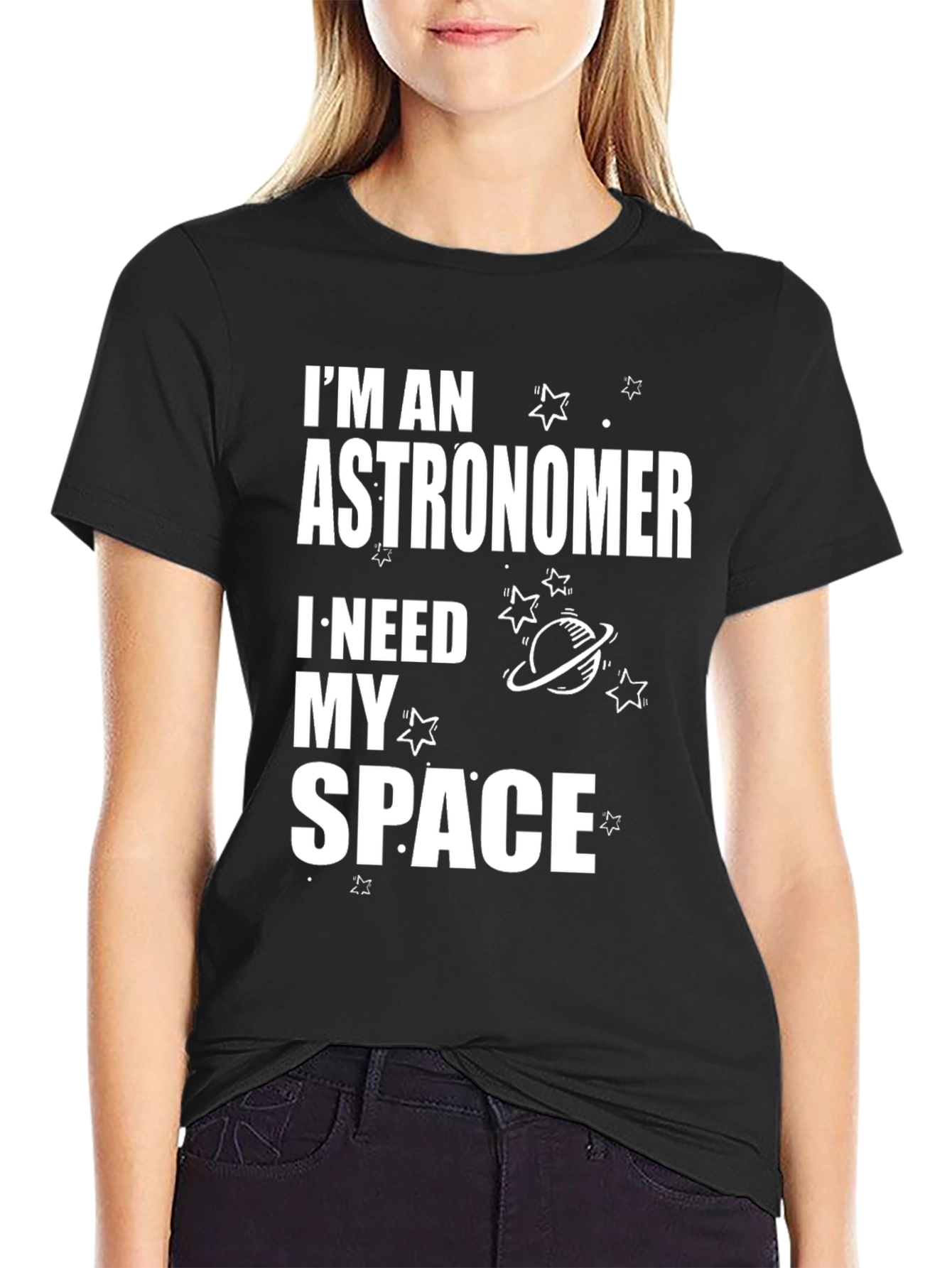 Astronomer Space Graphic T-Shirt