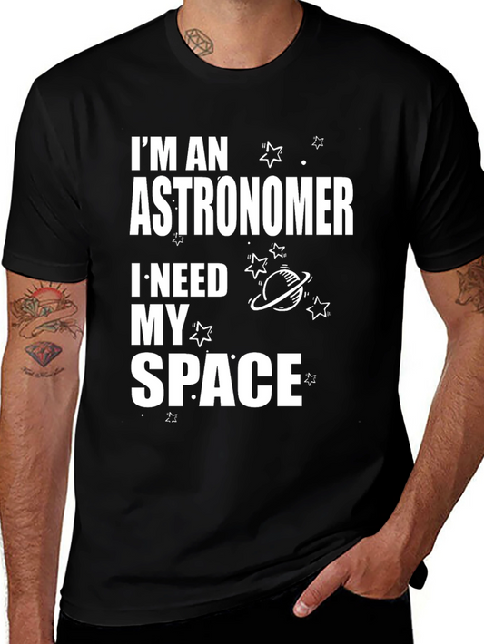 Astronomer Space Graphic T-Shirt