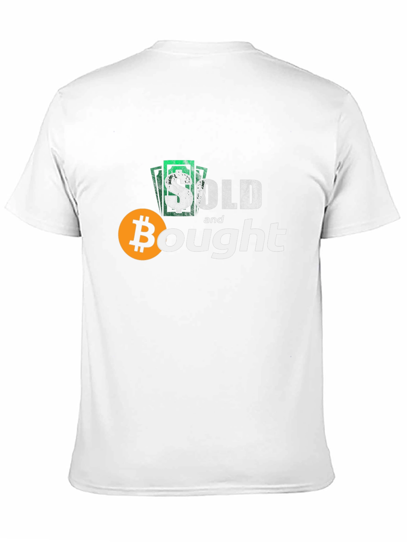 Bitcoin Sold & Bought Black T-Shirt