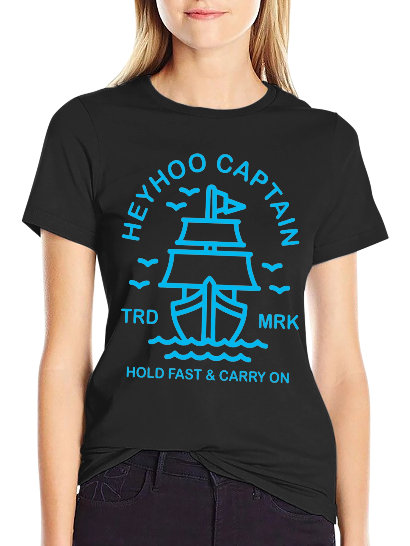Heyhoo Captain Graphic T-Shirt