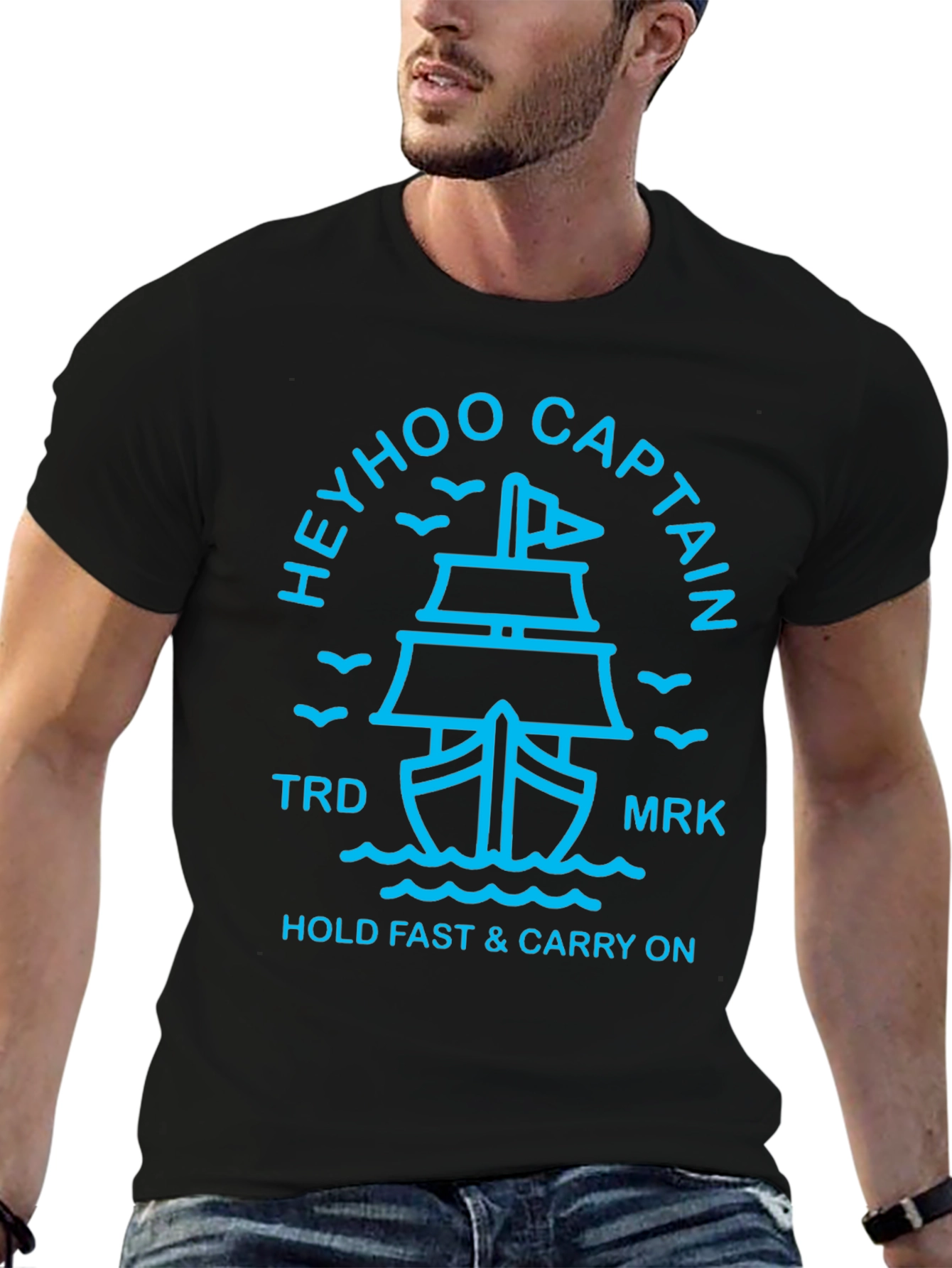 Heyhoo Captain Graphic T-Shirt