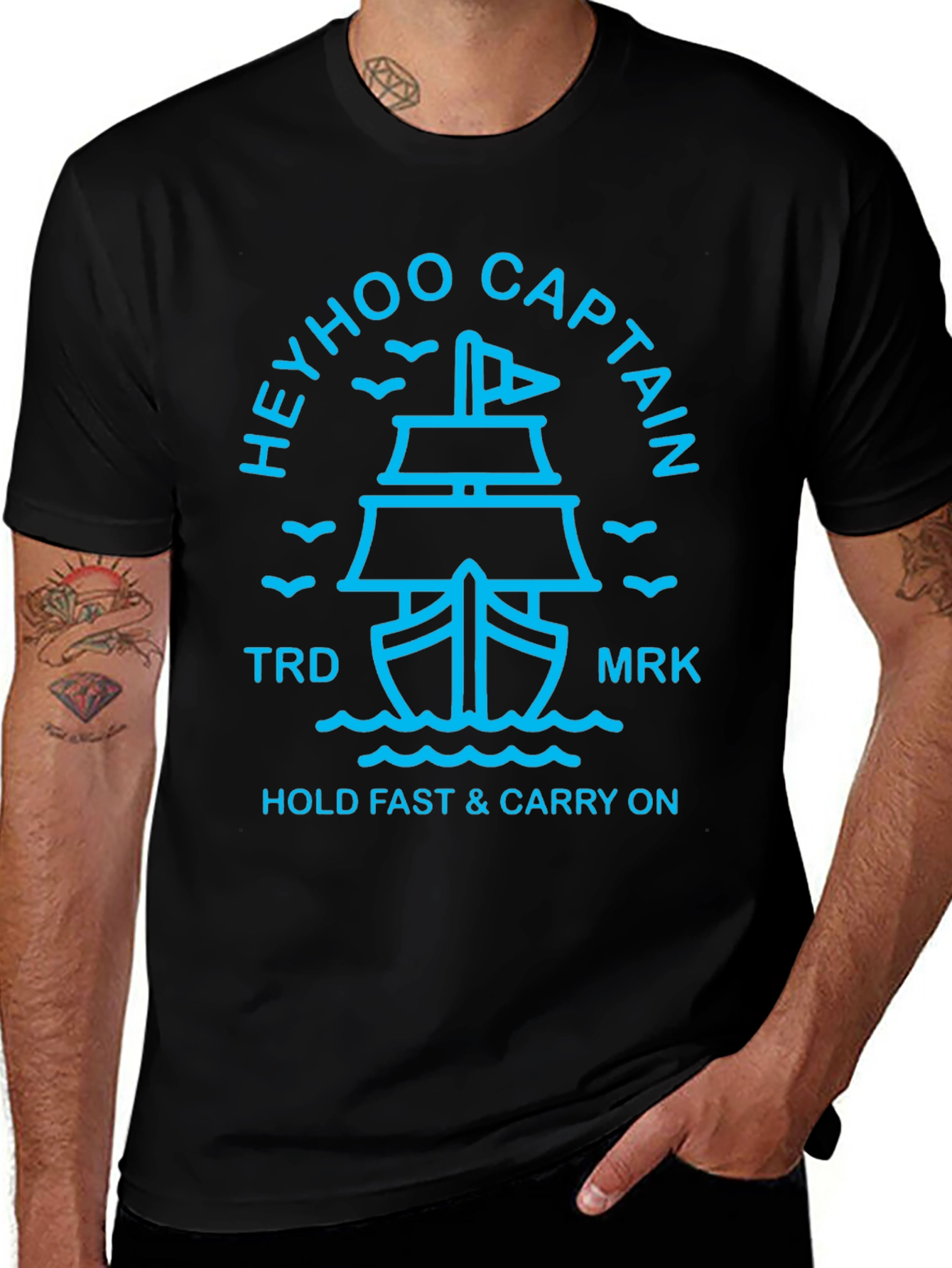 Heyhoo Captain Graphic T-Shirt