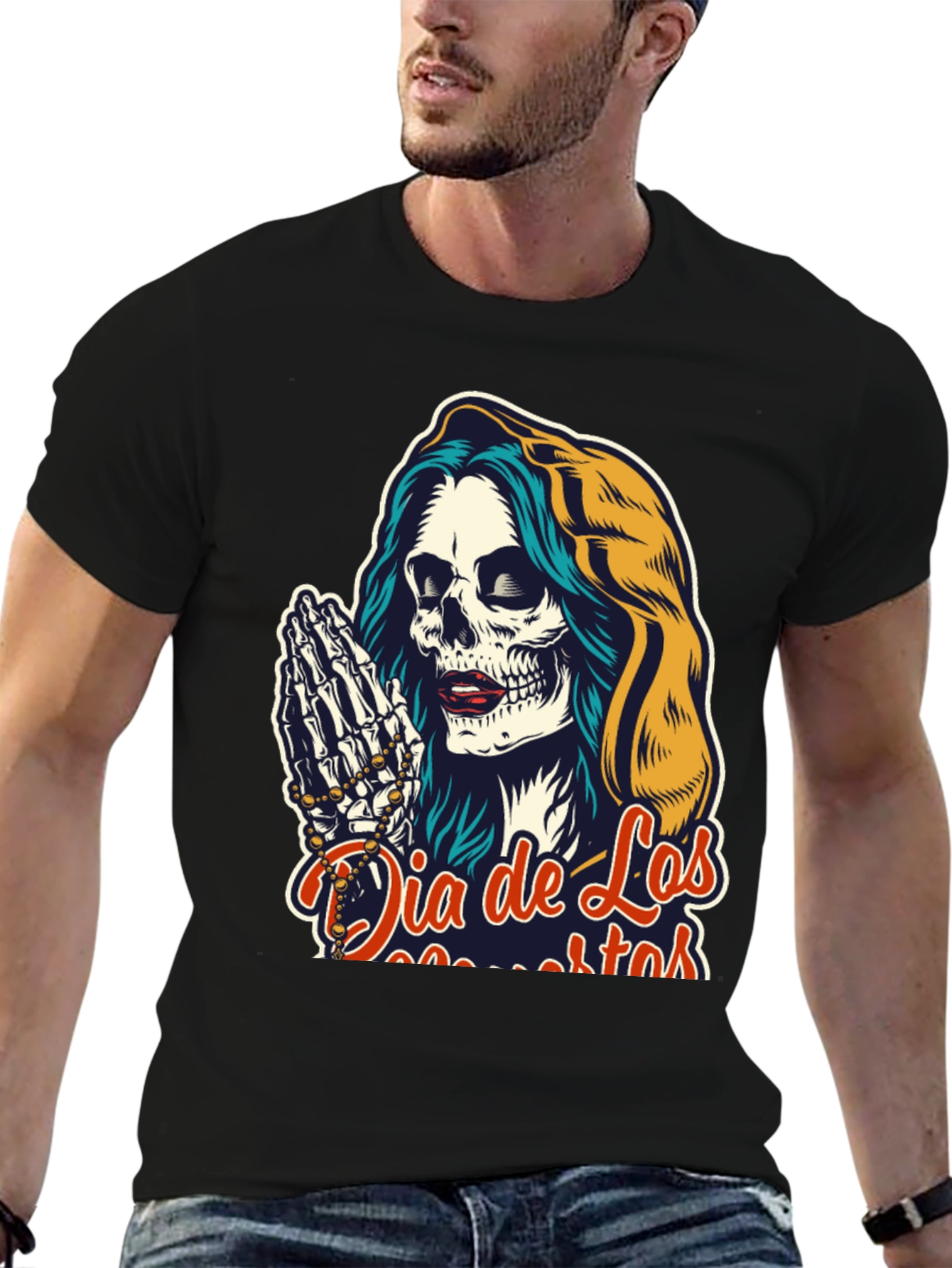 Day of the Dead T-Shirt - Skull Design