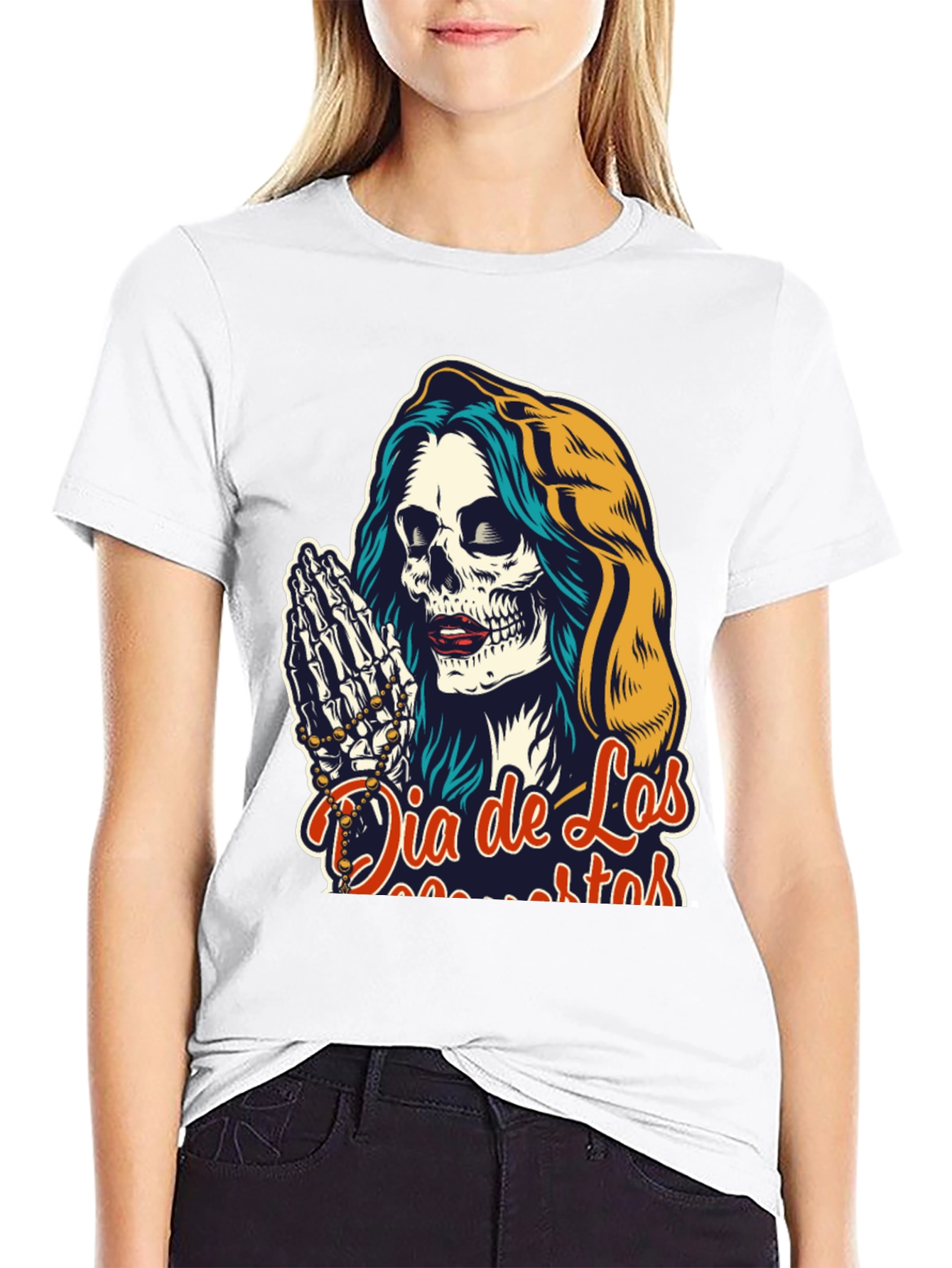 Day of the Dead T-Shirt - Skull Design
