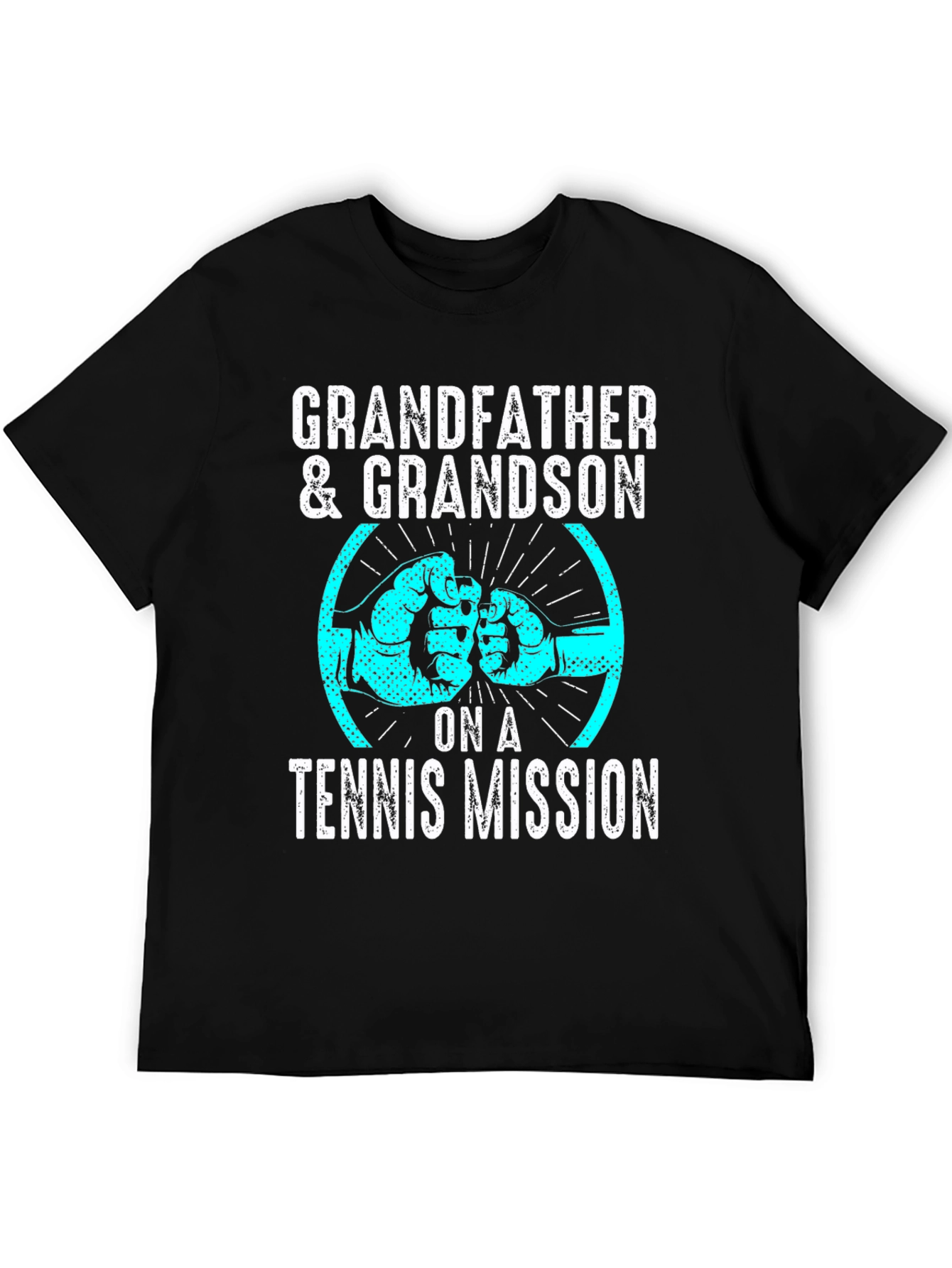 Grandfather & Grandson Tennis Mission T-Shirt