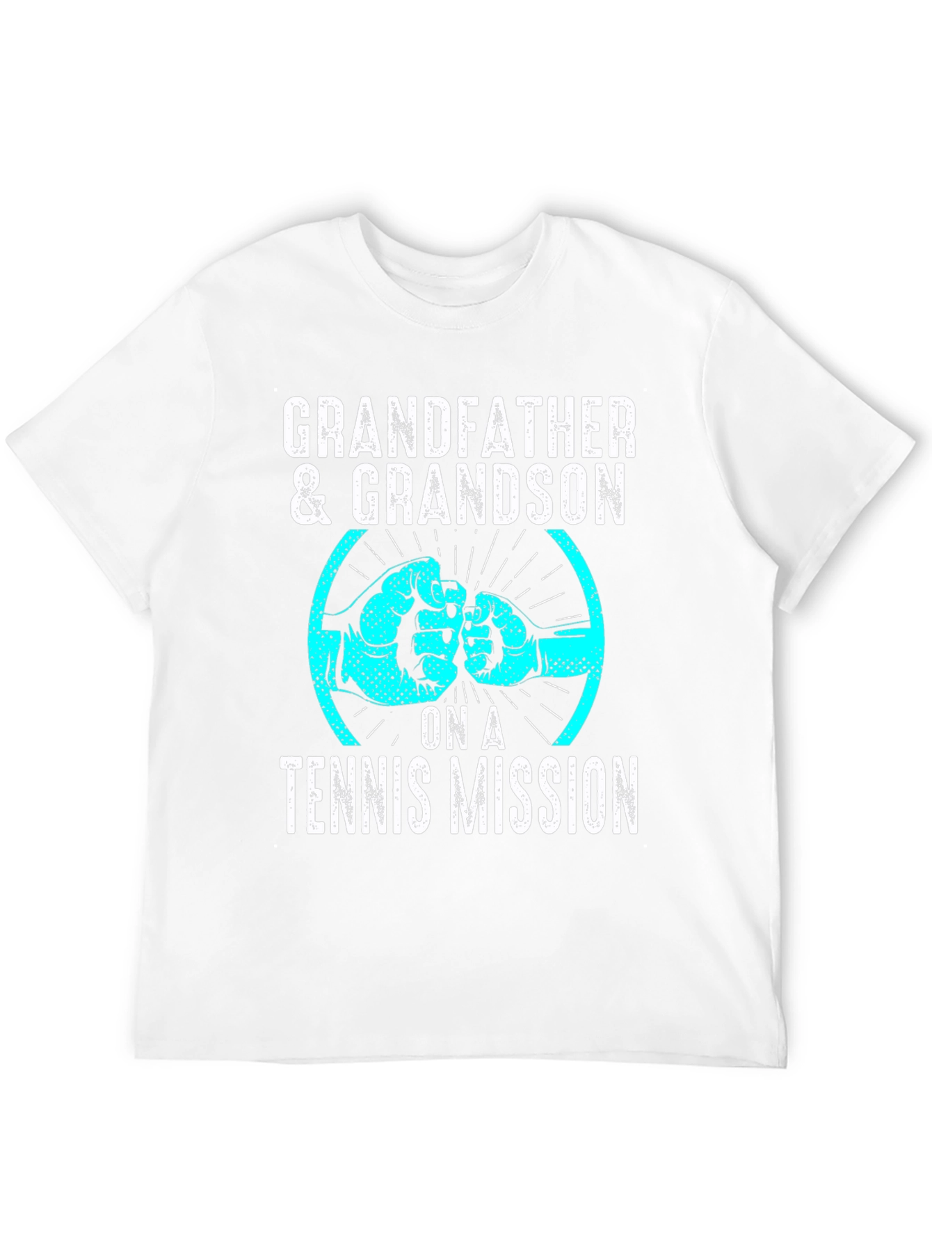 Grandfather & Grandson Tennis Mission T-Shirt