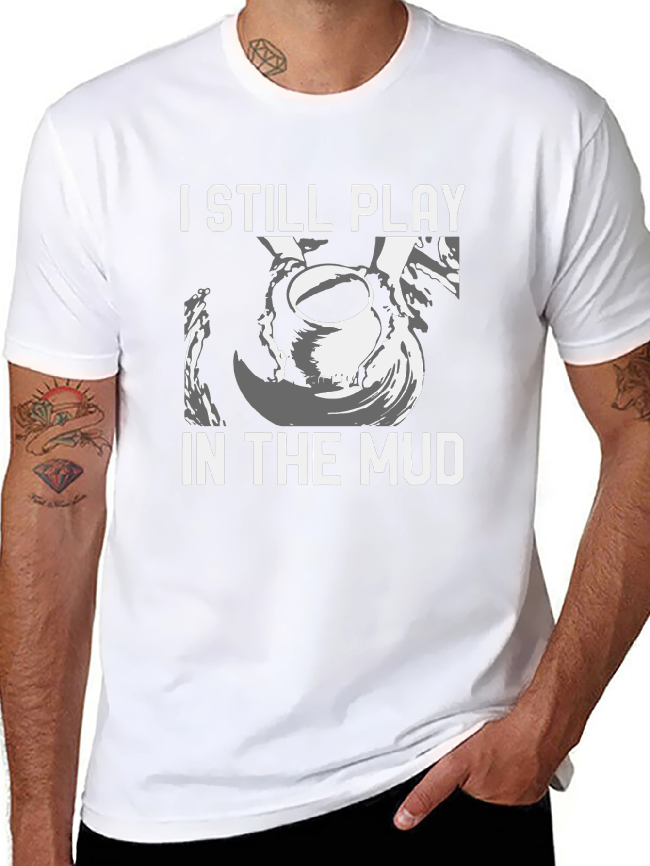 I Still Play in the Mud Pottery T-Shirt