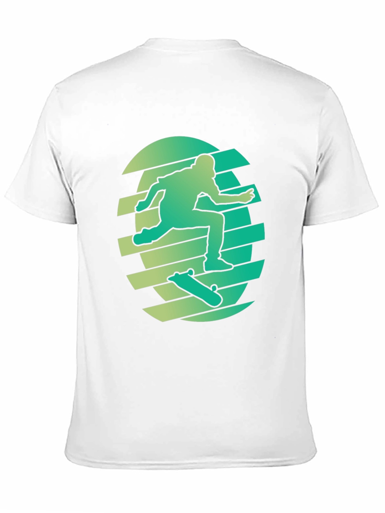 Skateboarder Graphic Tee - Cool Style