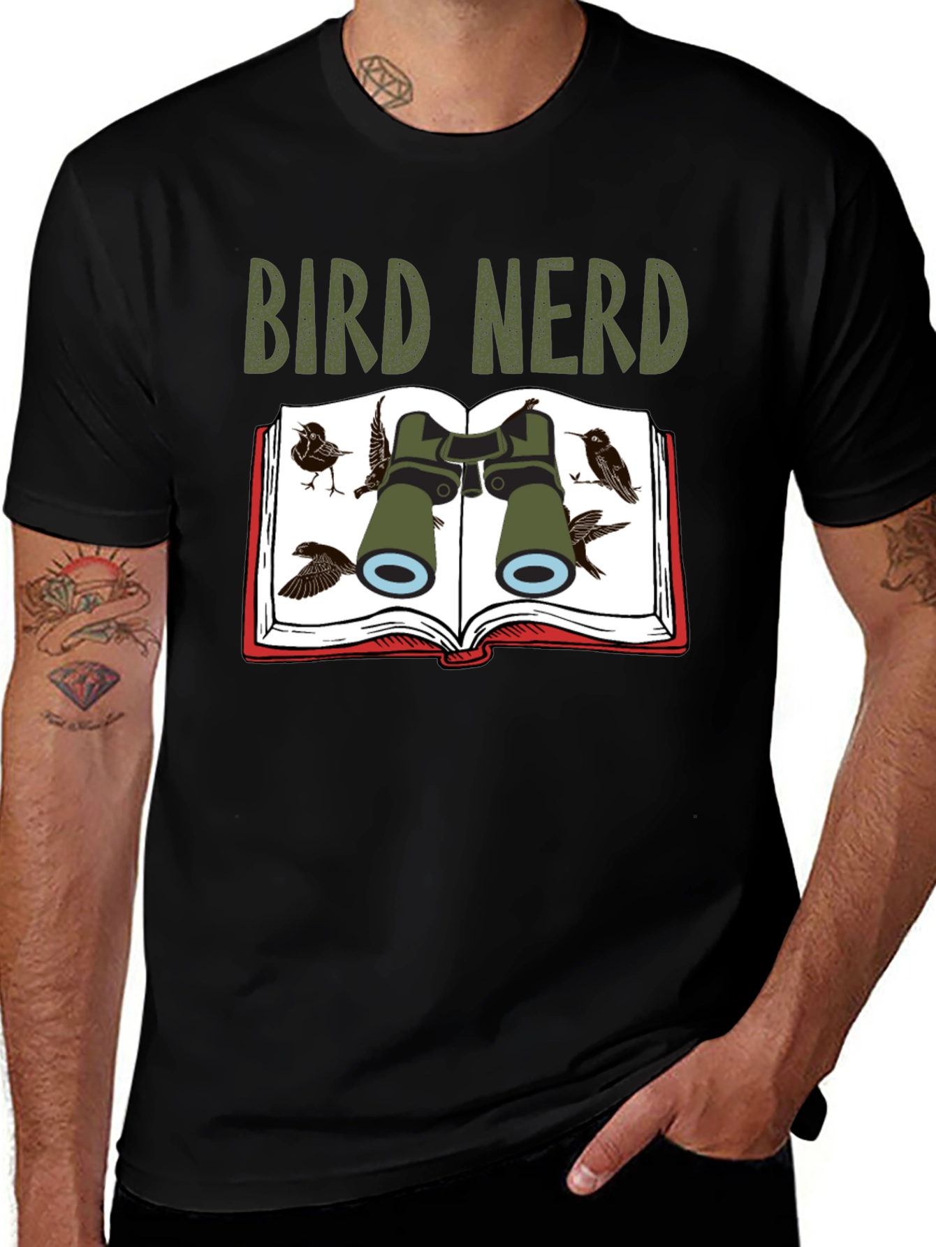 Bird Nerd Graphic Tee