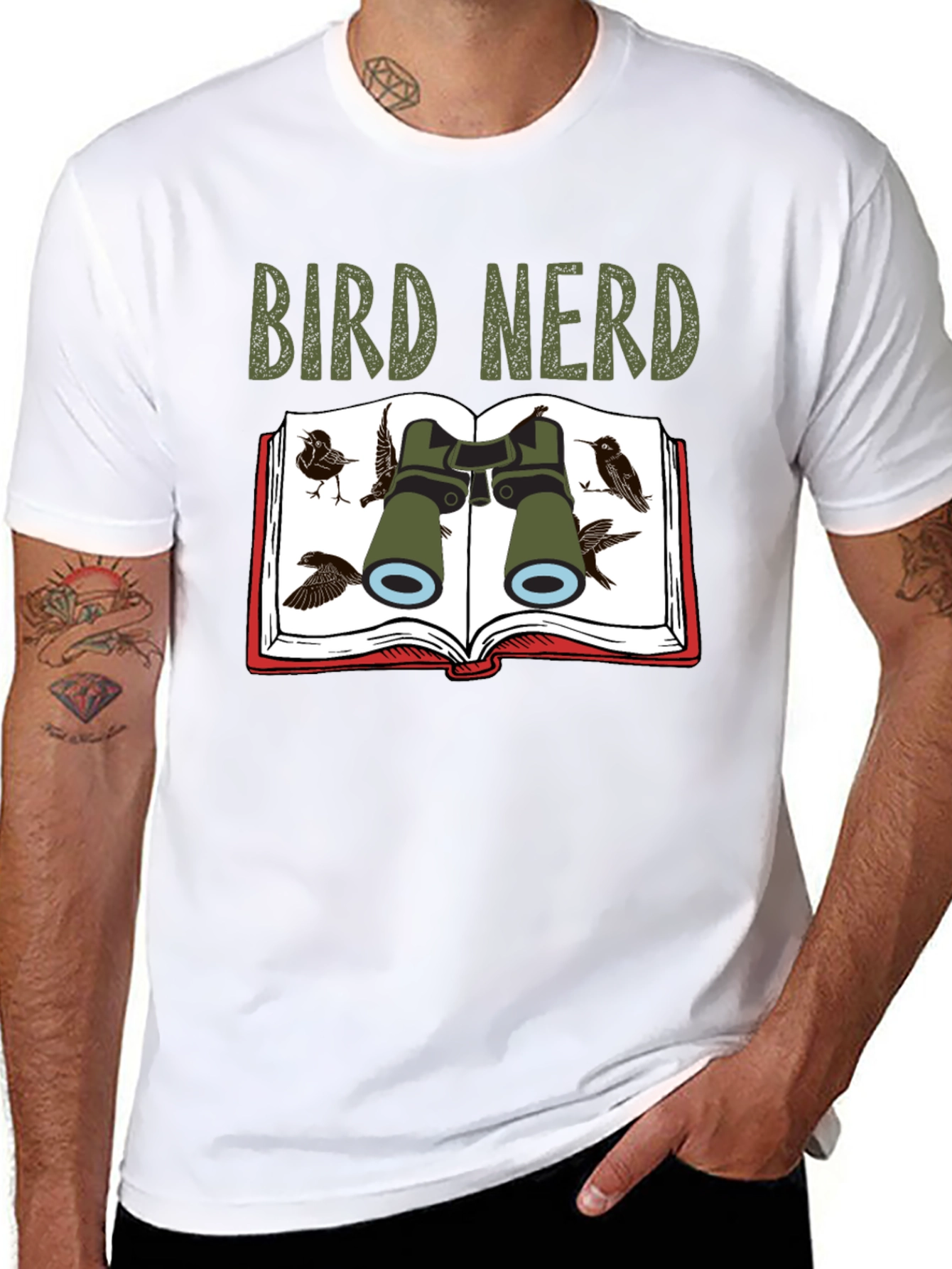 Bird Nerd Graphic Tee