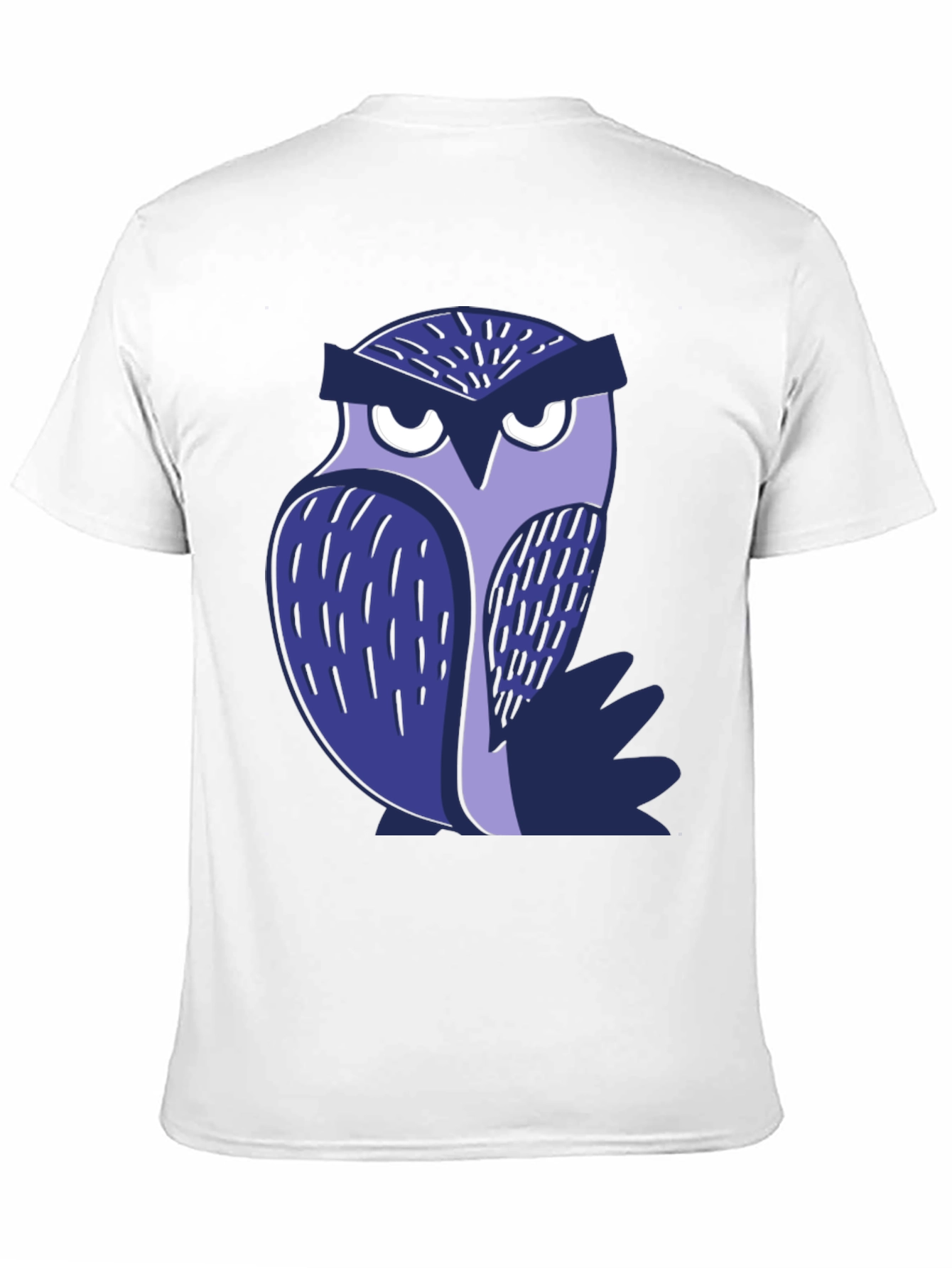 Cool Owl Graphic Tee - Black Unisex T-Shirt