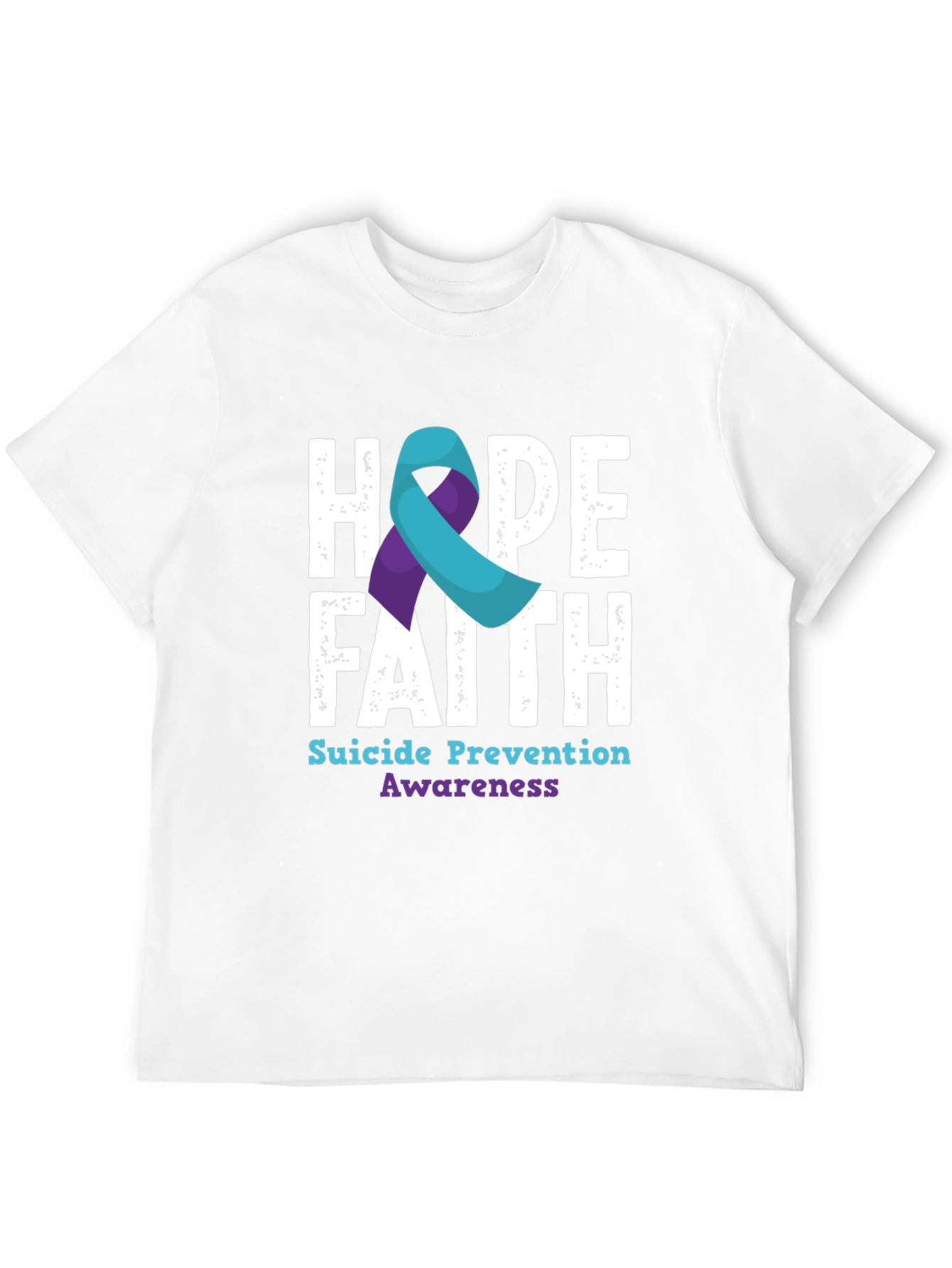 Hope Faith Suicide Prevention Awareness T-Shirt