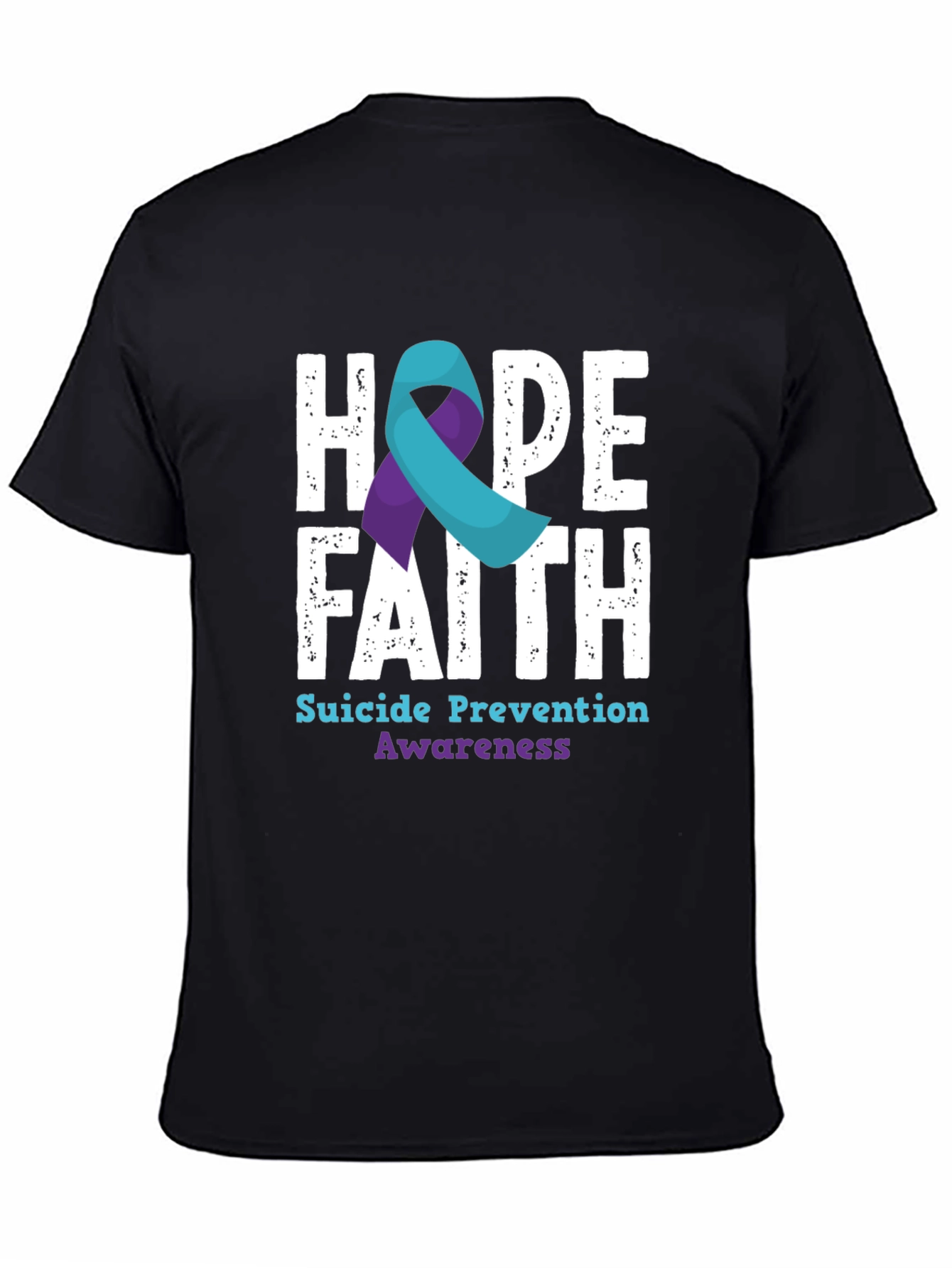 Hope Faith Suicide Prevention Awareness T-Shirt