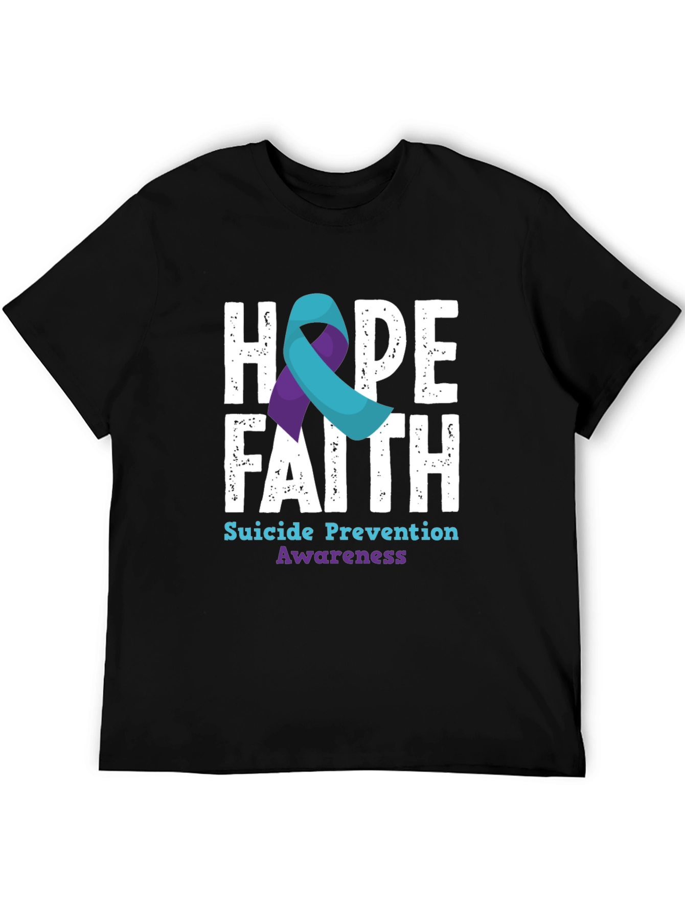 Hope Faith Suicide Prevention Awareness T-Shirt