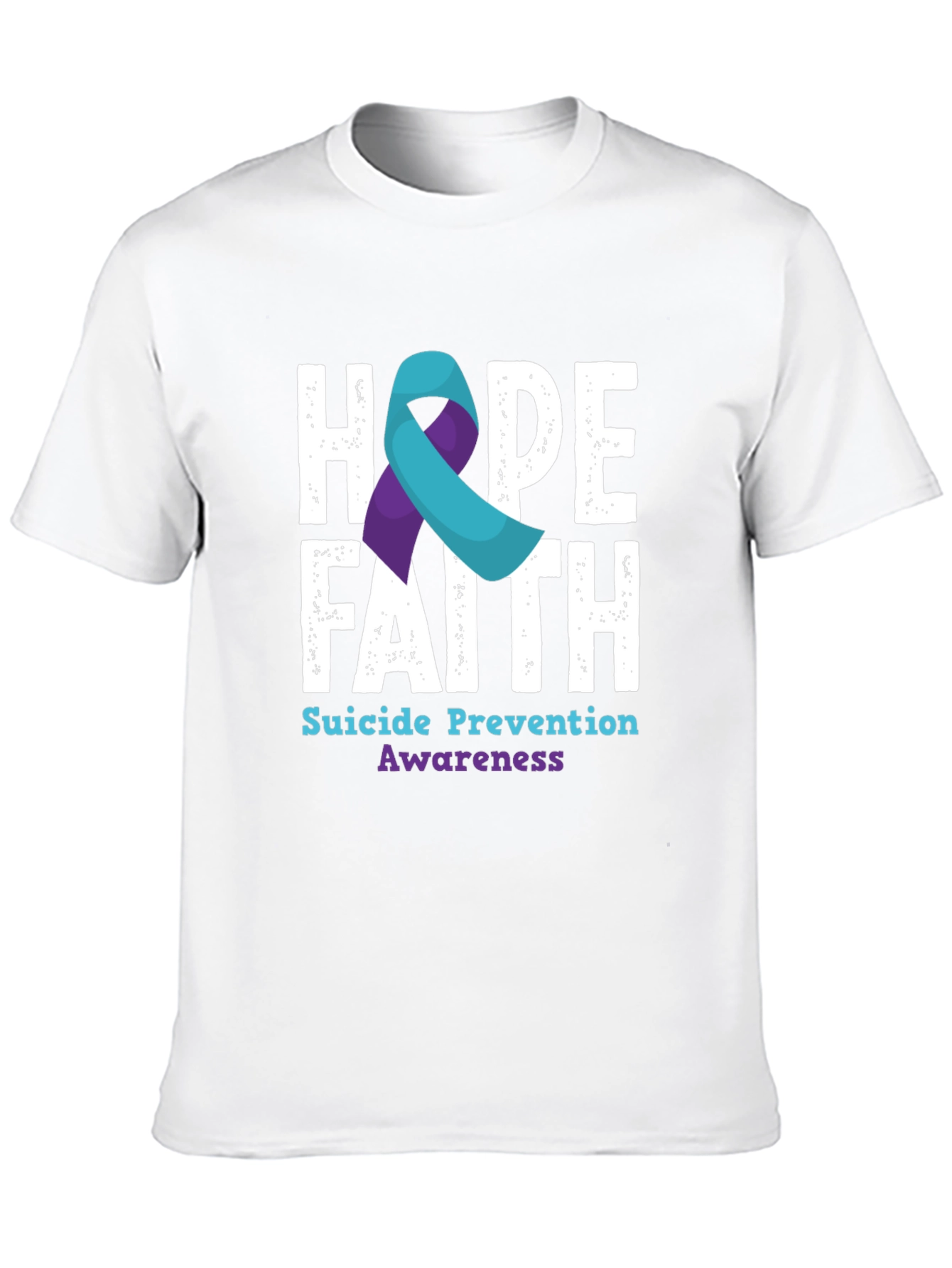 Hope Faith Suicide Prevention Awareness T-Shirt