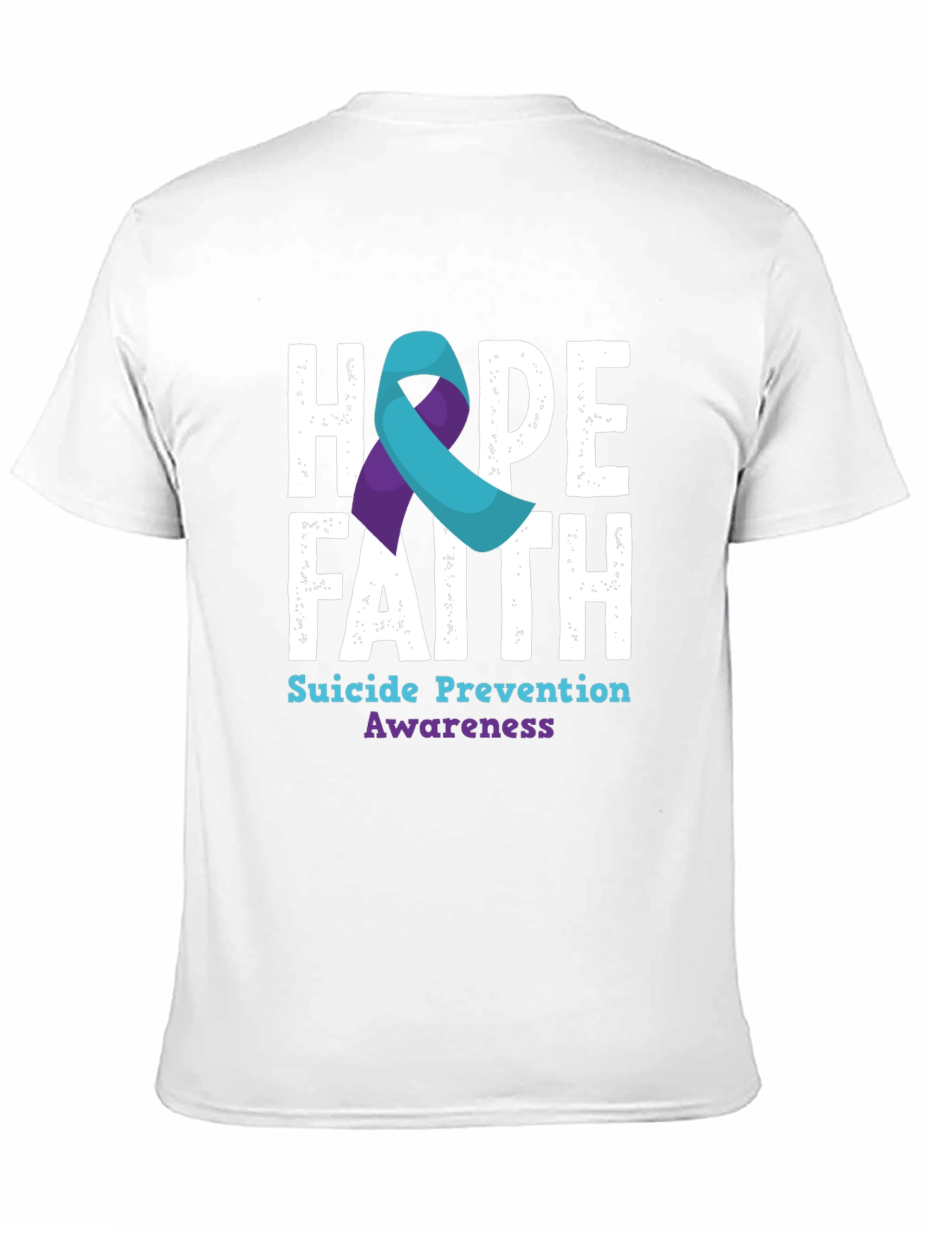 Hope Faith Suicide Prevention Awareness T-Shirt