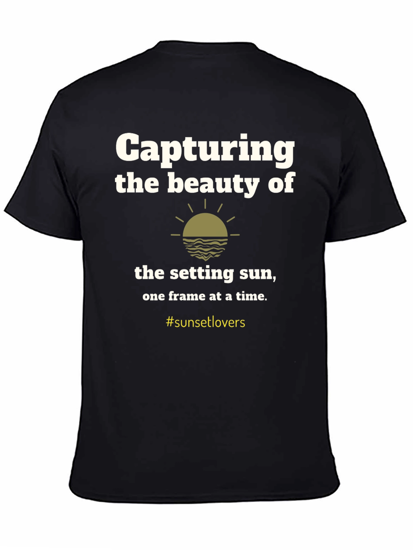 Sunset Lovers Graphic T-Shirt - Capturing Beauty Tee