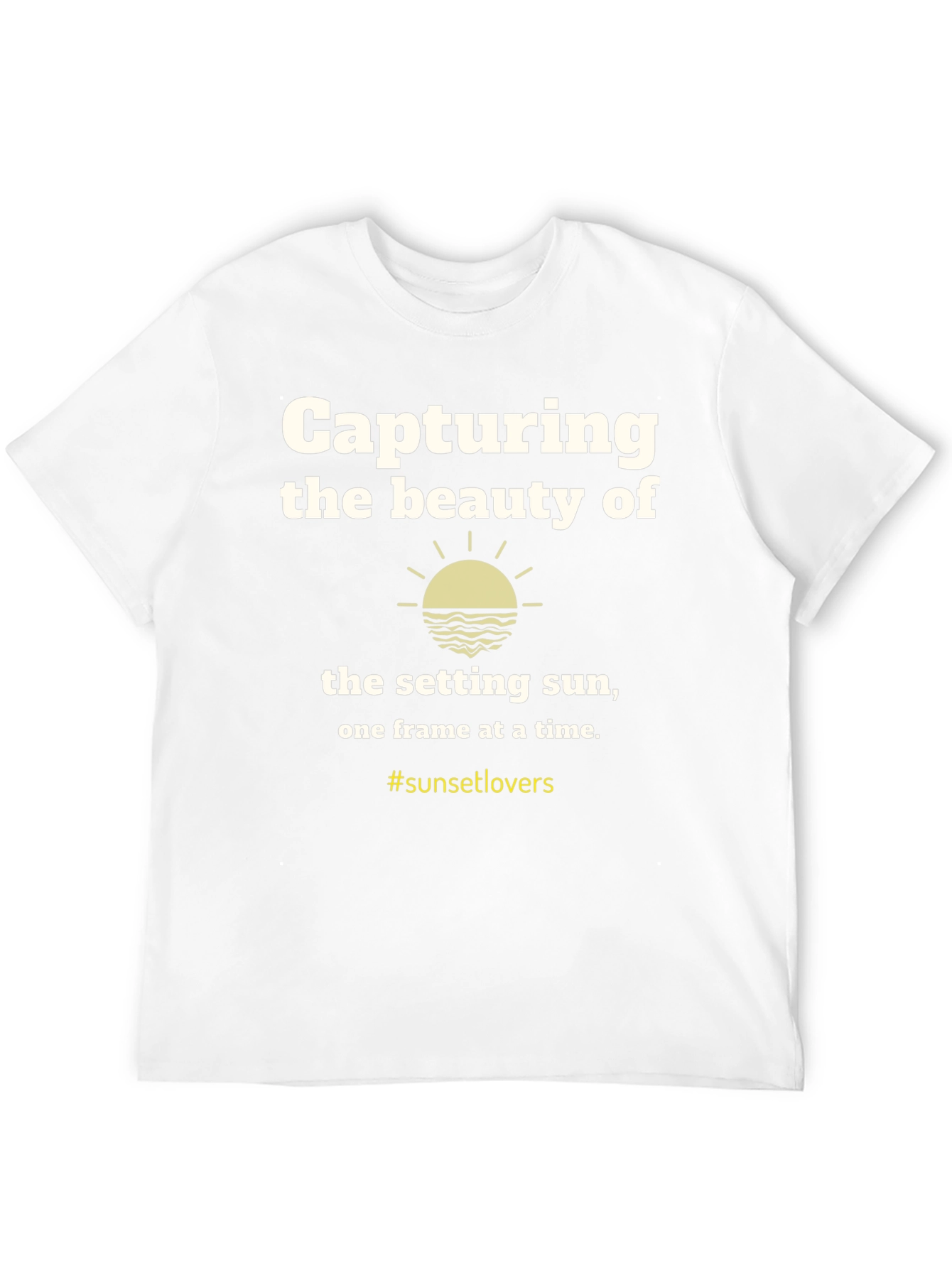 Sunset Lovers Graphic T-Shirt - Capturing Beauty Tee