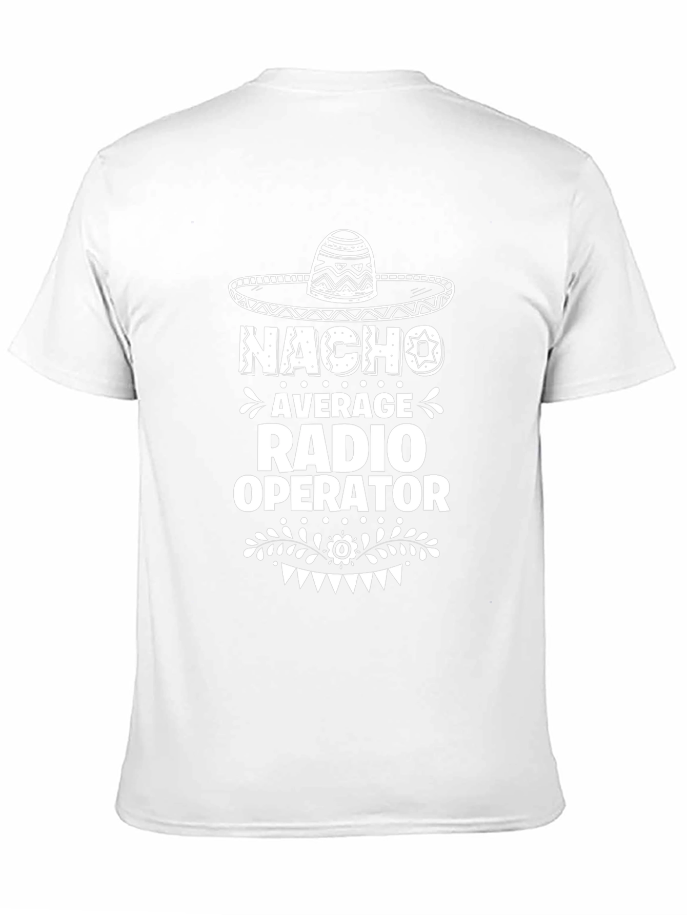 Nacho Average Radio Operator Graphic T-Shirt