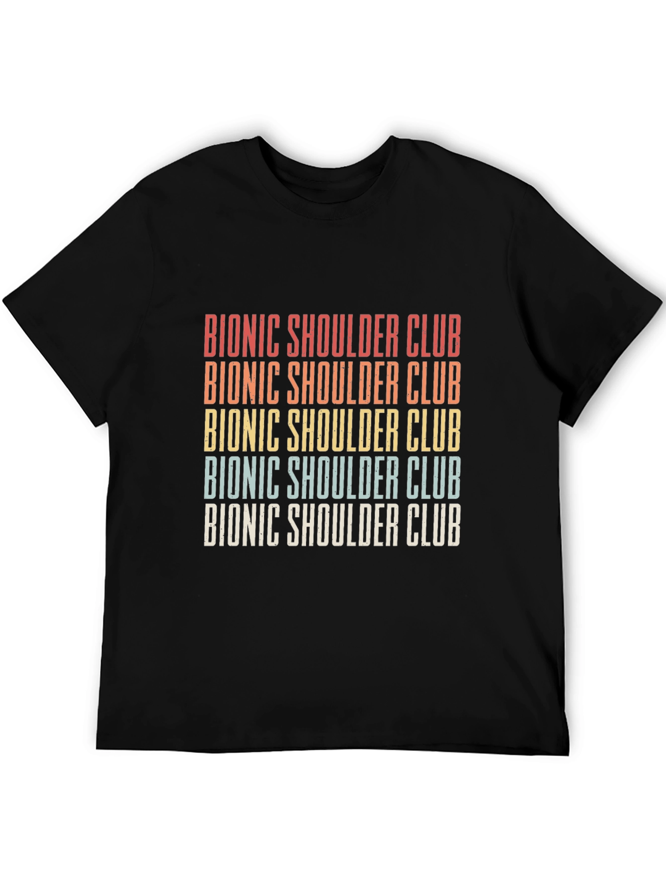 Bionic Shoulder Club Retro Graphic Tee