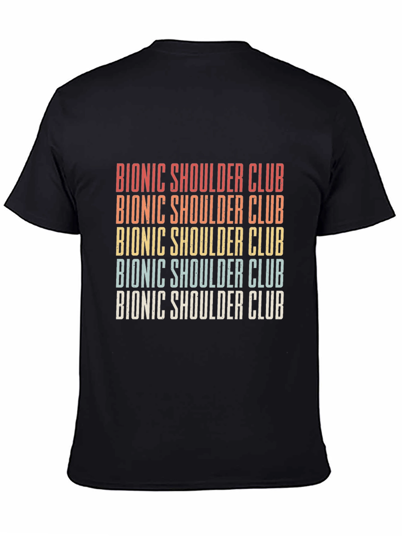 Bionic Shoulder Club Retro Graphic Tee