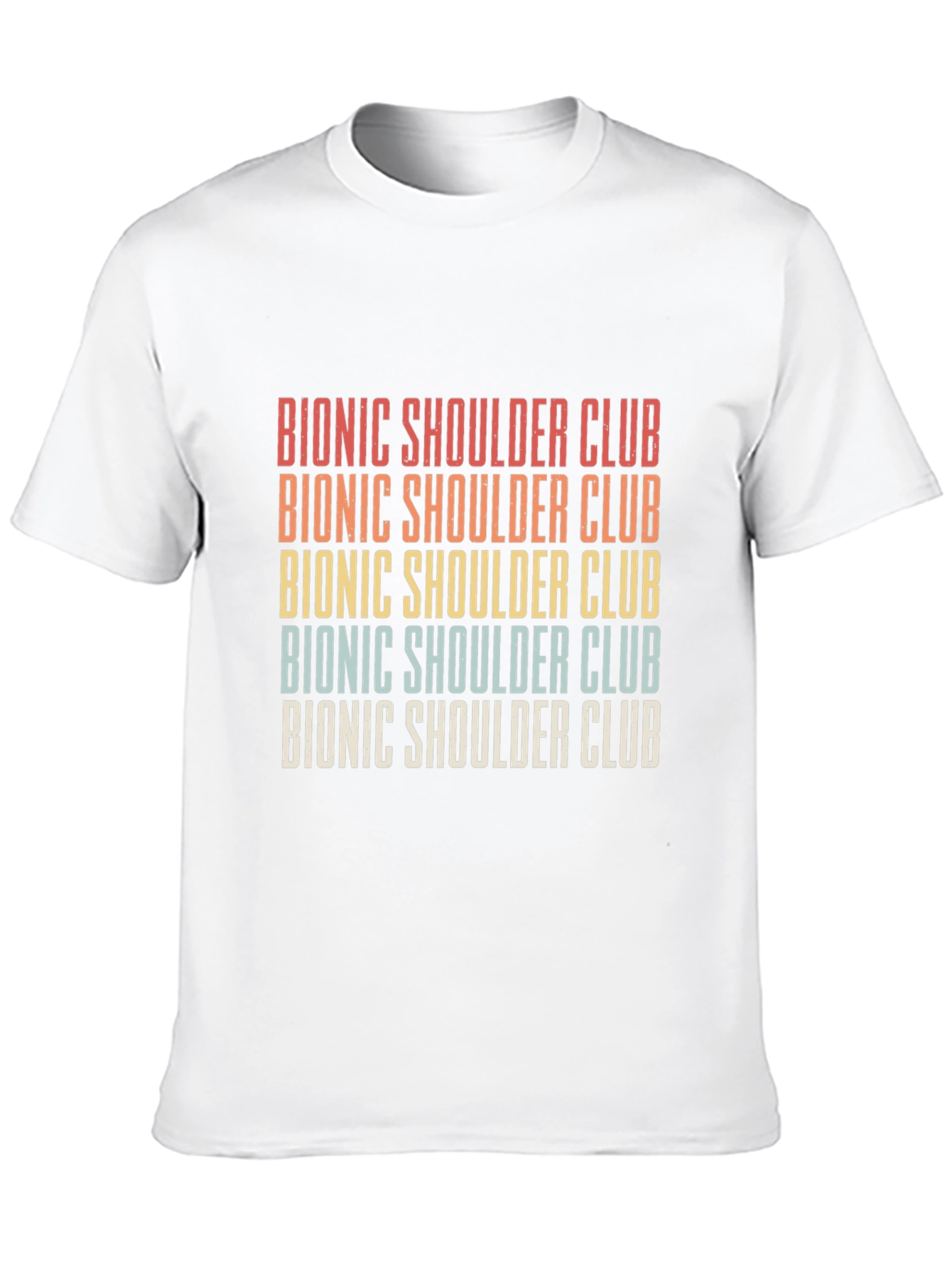 Bionic Shoulder Club Retro Graphic Tee