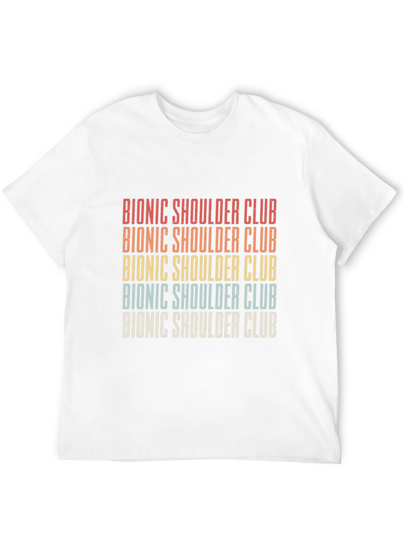 Bionic Shoulder Club Retro Graphic Tee