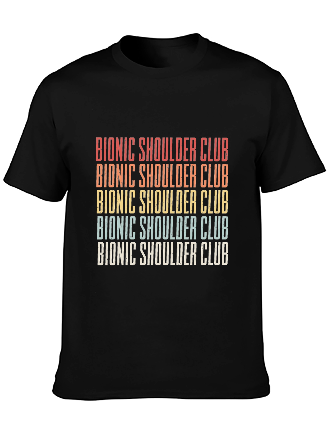 Bionic Shoulder Club Retro Graphic Tee