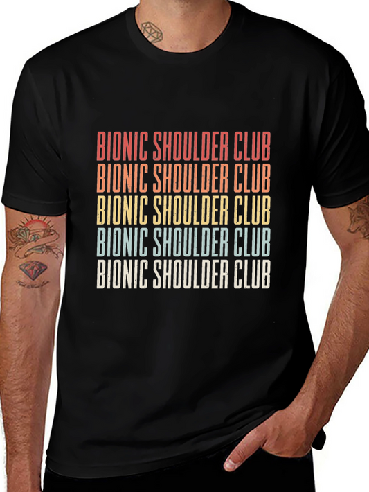 Bionic Shoulder Club Retro Graphic Tee