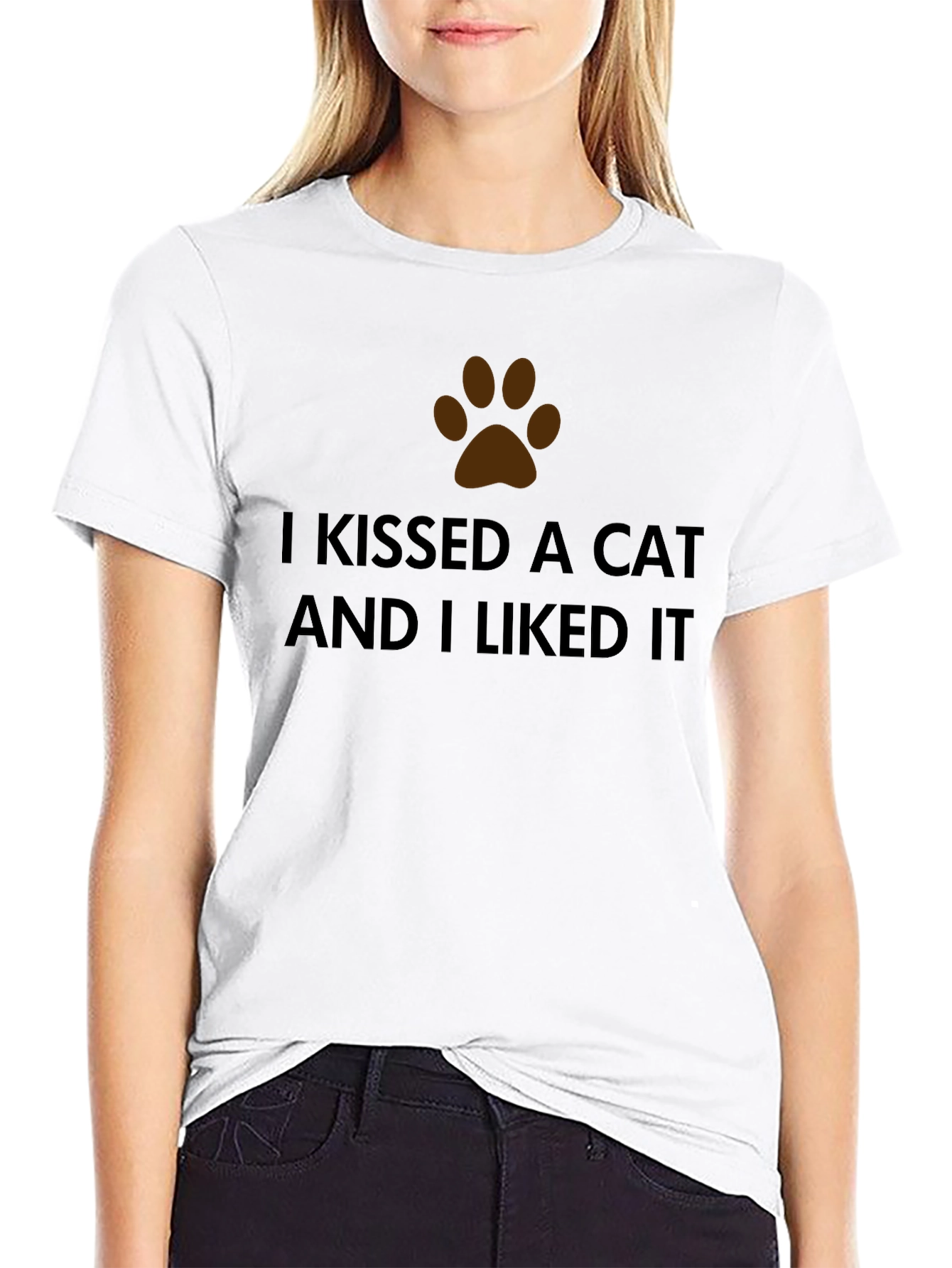 I Kissed A Cat T-Shirt