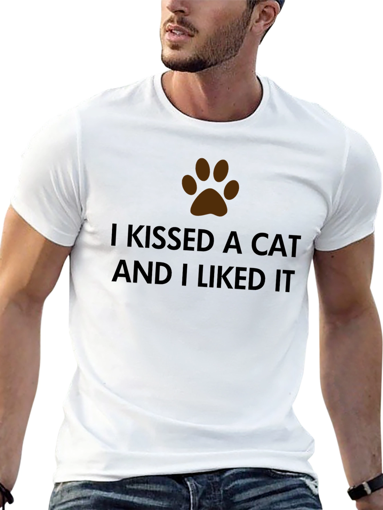 I Kissed A Cat T-Shirt