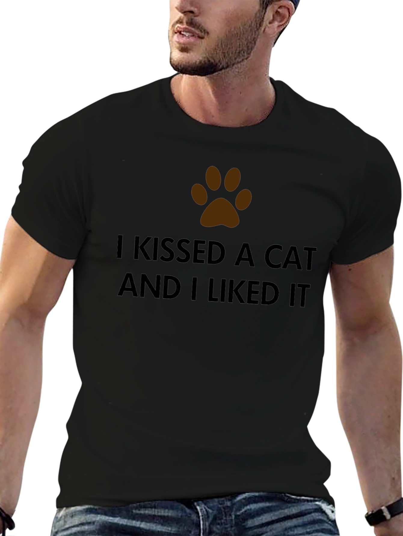 I Kissed A Cat T-Shirt
