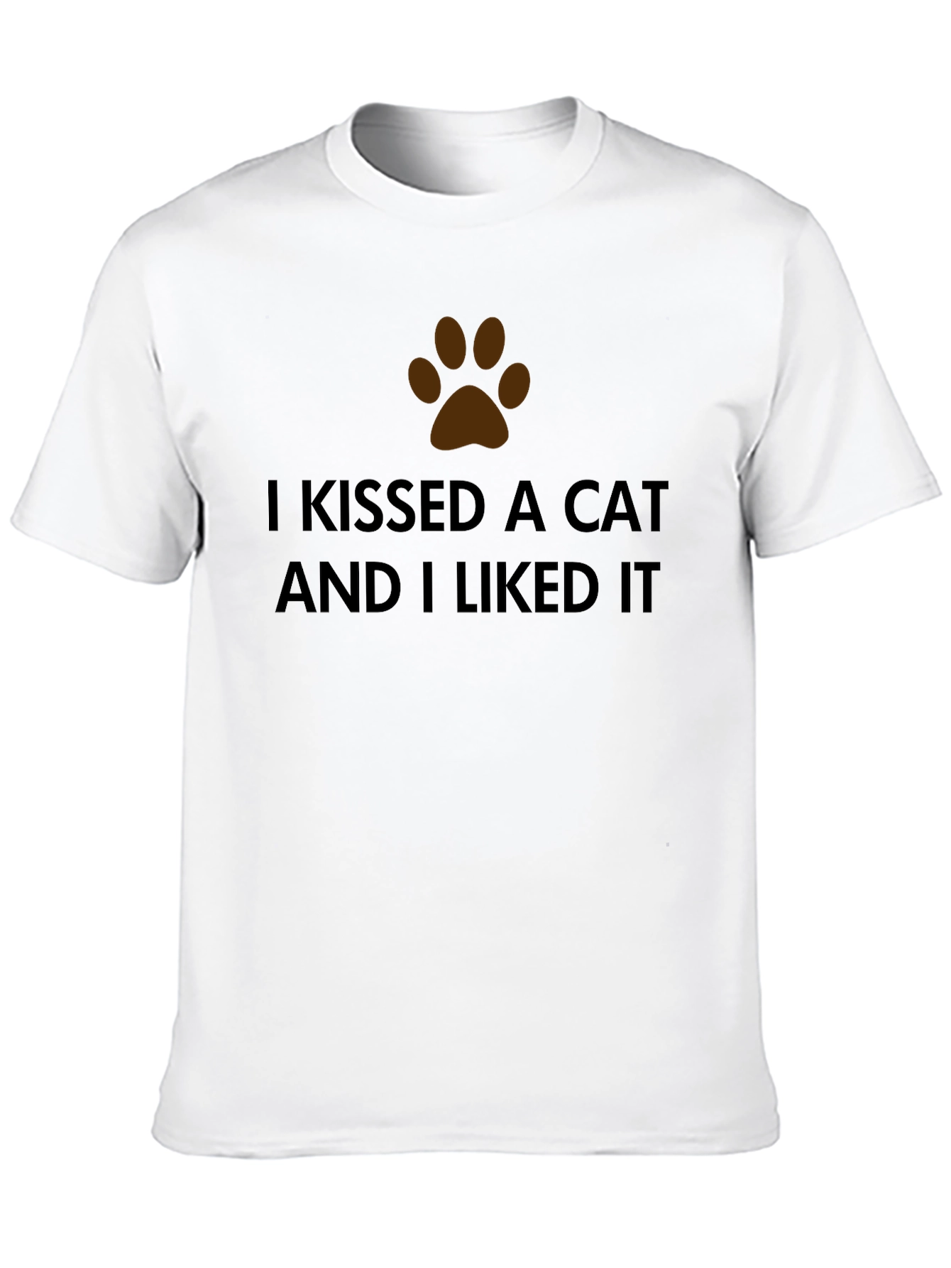 I Kissed A Cat T-Shirt